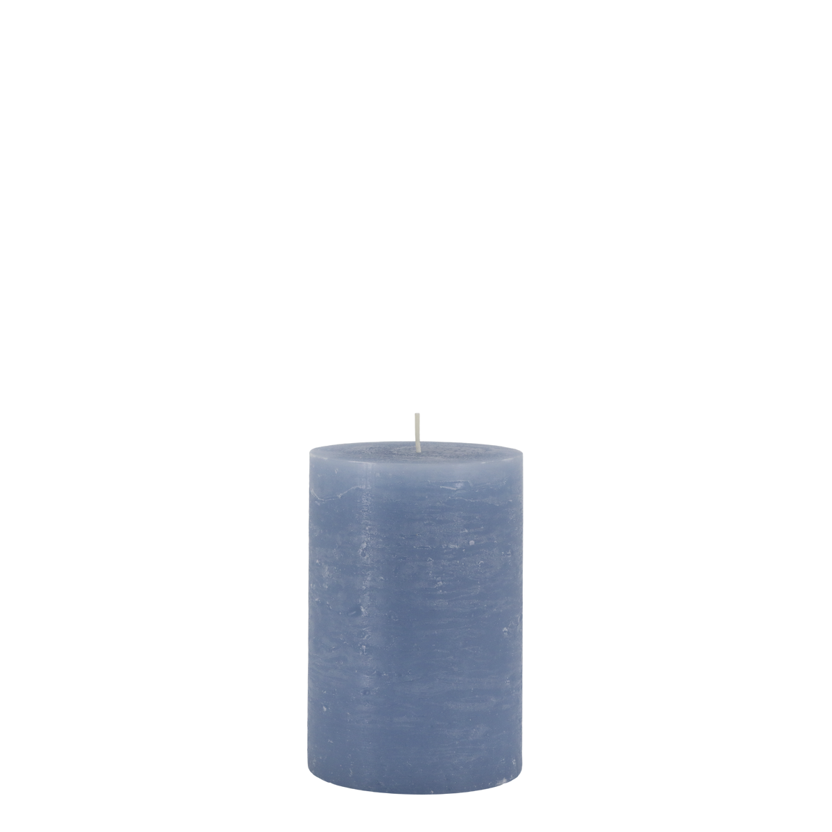 Stumpenkerze Macon in Sky Blue, 15 cm hoch