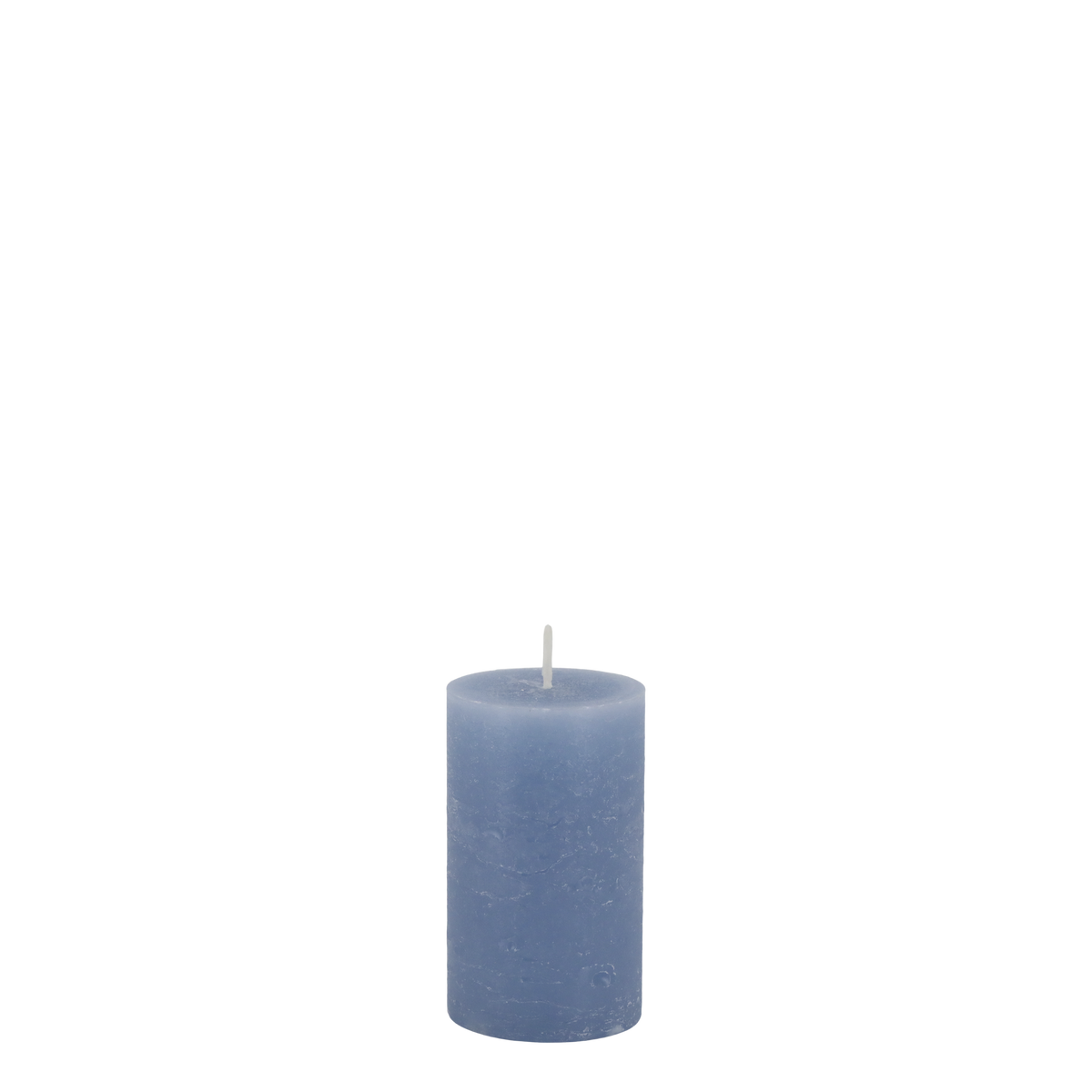 Stumpenkerze Macon in Sky Blue, 10 cm hoch