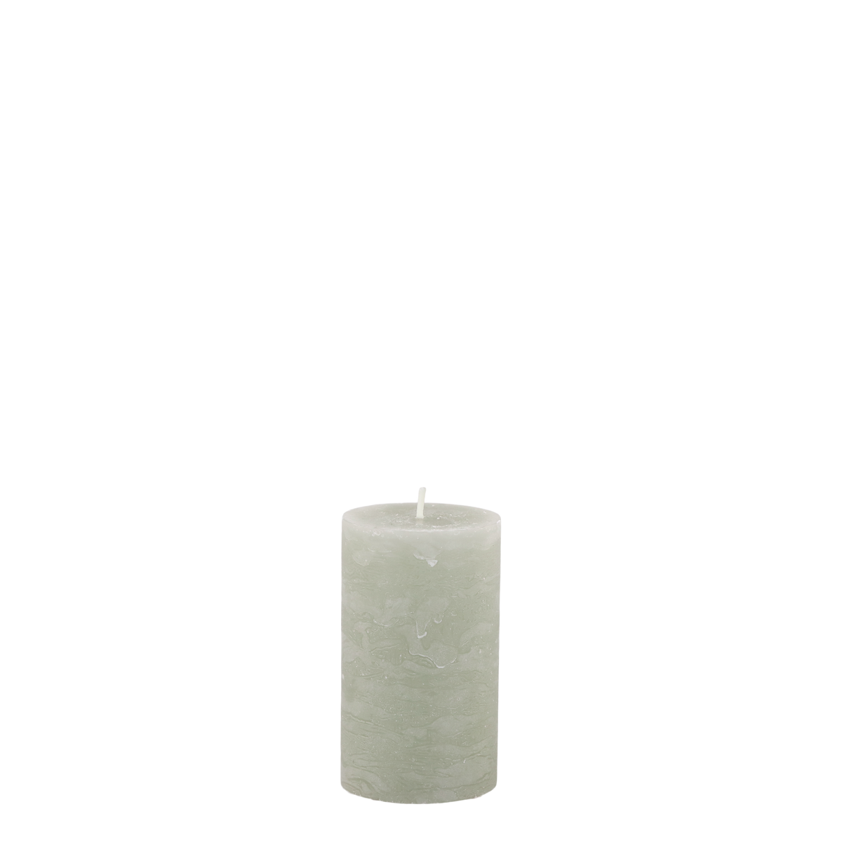 Stumpenkerze Macon in Creme, 10 cm hoch