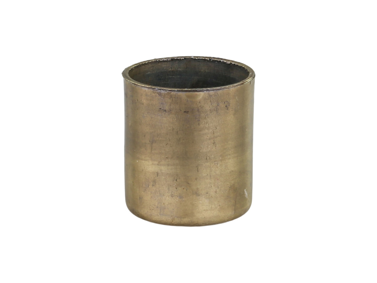Kerzenhalter mit Magnet für Stabkerzen, antik messing