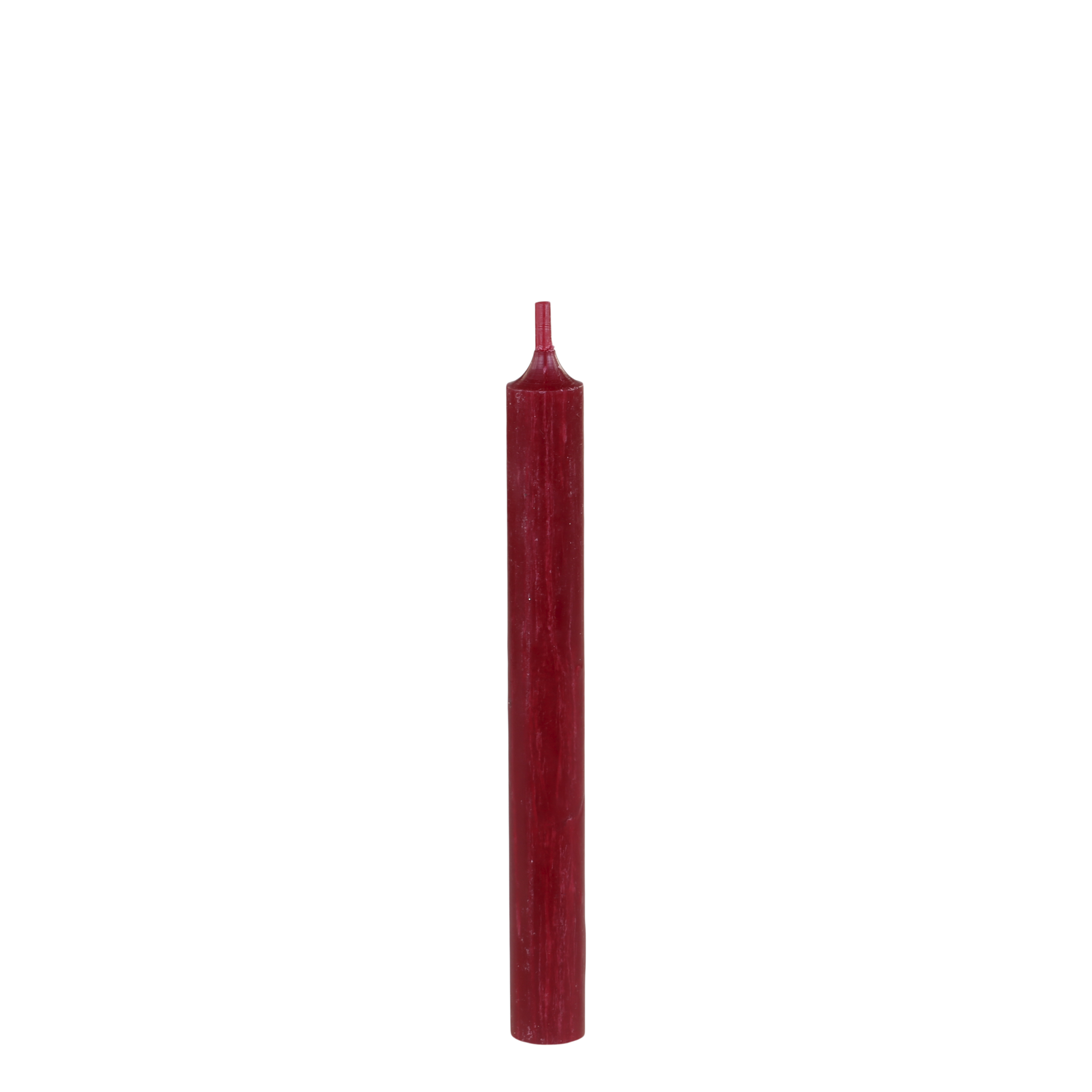 Stabkerze Rot 18 cm Brenndauer 60 Stunden