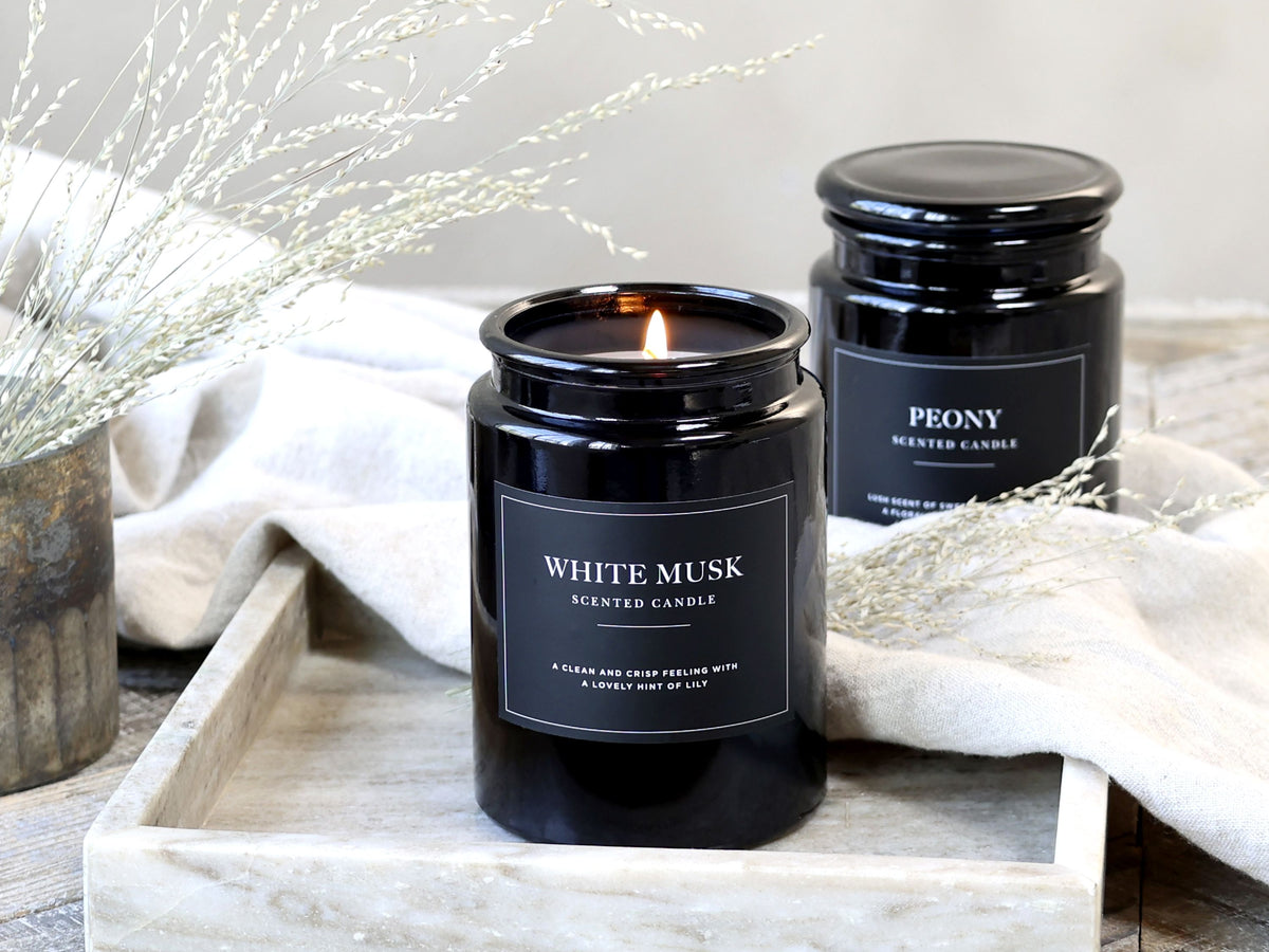 Lucon Duftkerze White Musk, 95 Stunden Brenndauer