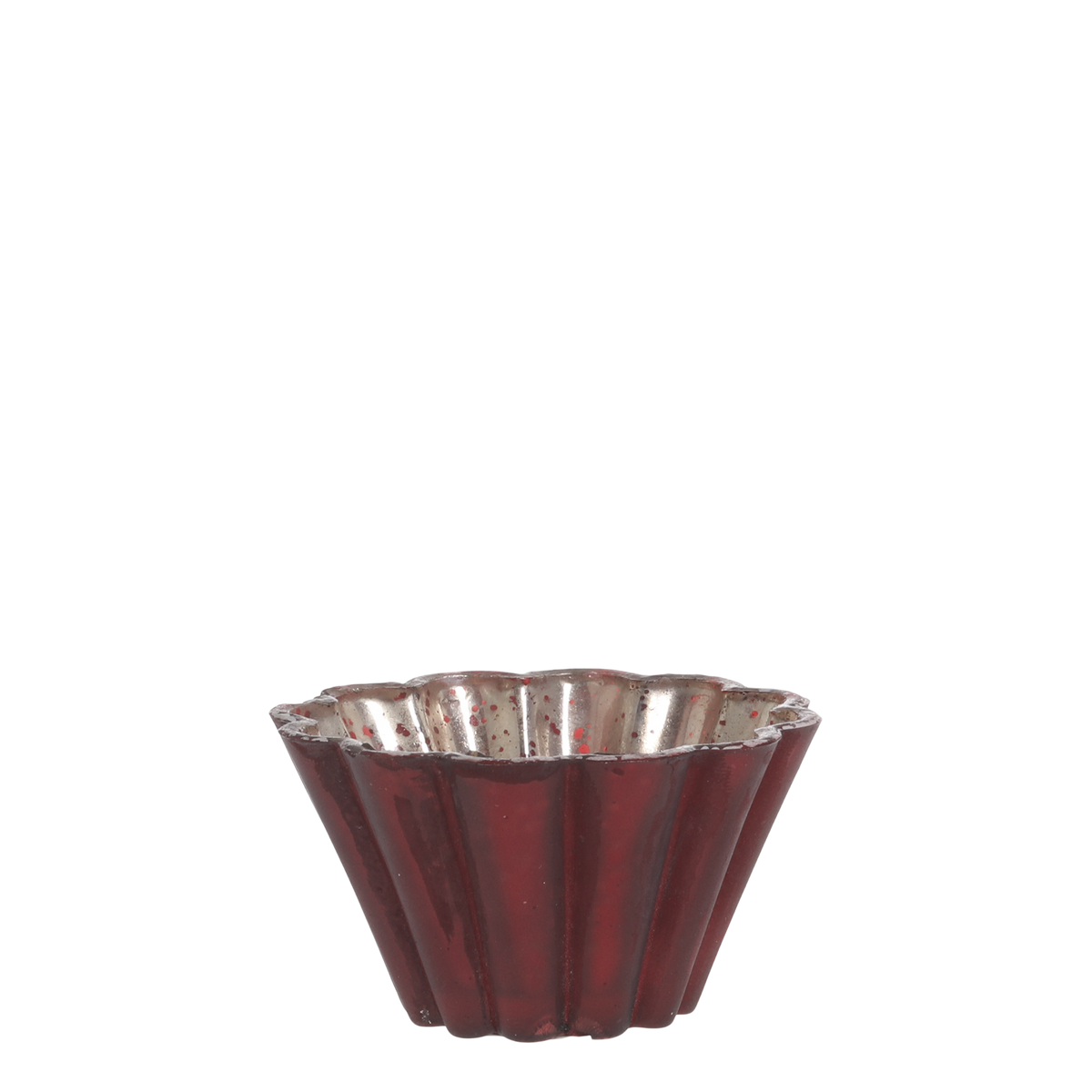 Windlicht aus Glas Antique Cherry Höhe 3 cm