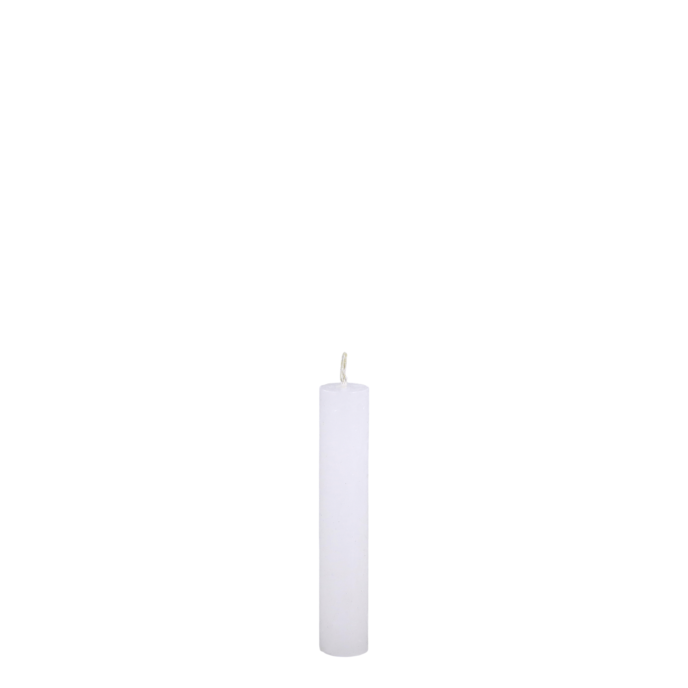 Mini Stabkerzen Macon, 11 cm, weiß, 4 Stunden Brenndauer