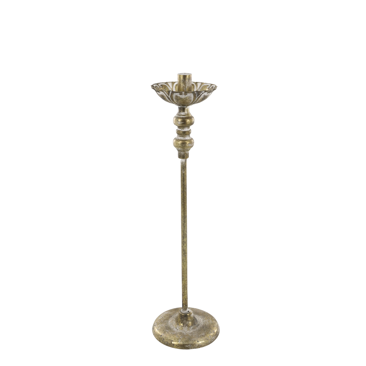 Kerzenständer Vire in Antique Messing, 45 cm hoch