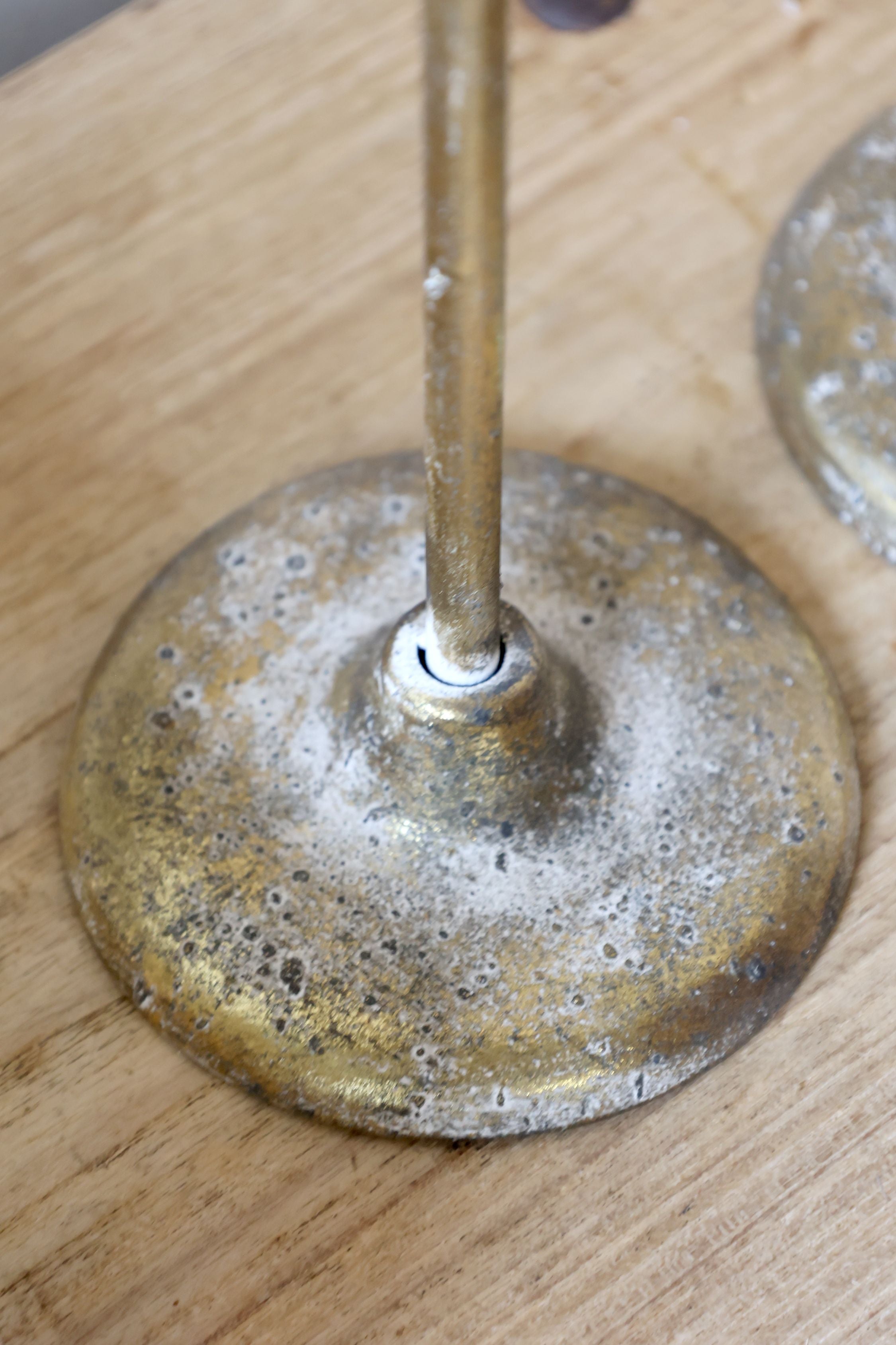 Kerzenständer Vire in Antique Messing, 45 cm hoch