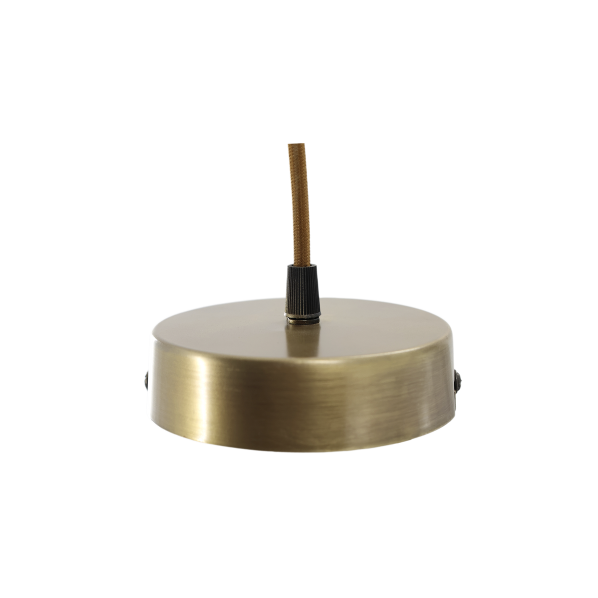 Lampe mit Messingoberfläche – klar, E27, 40 W
