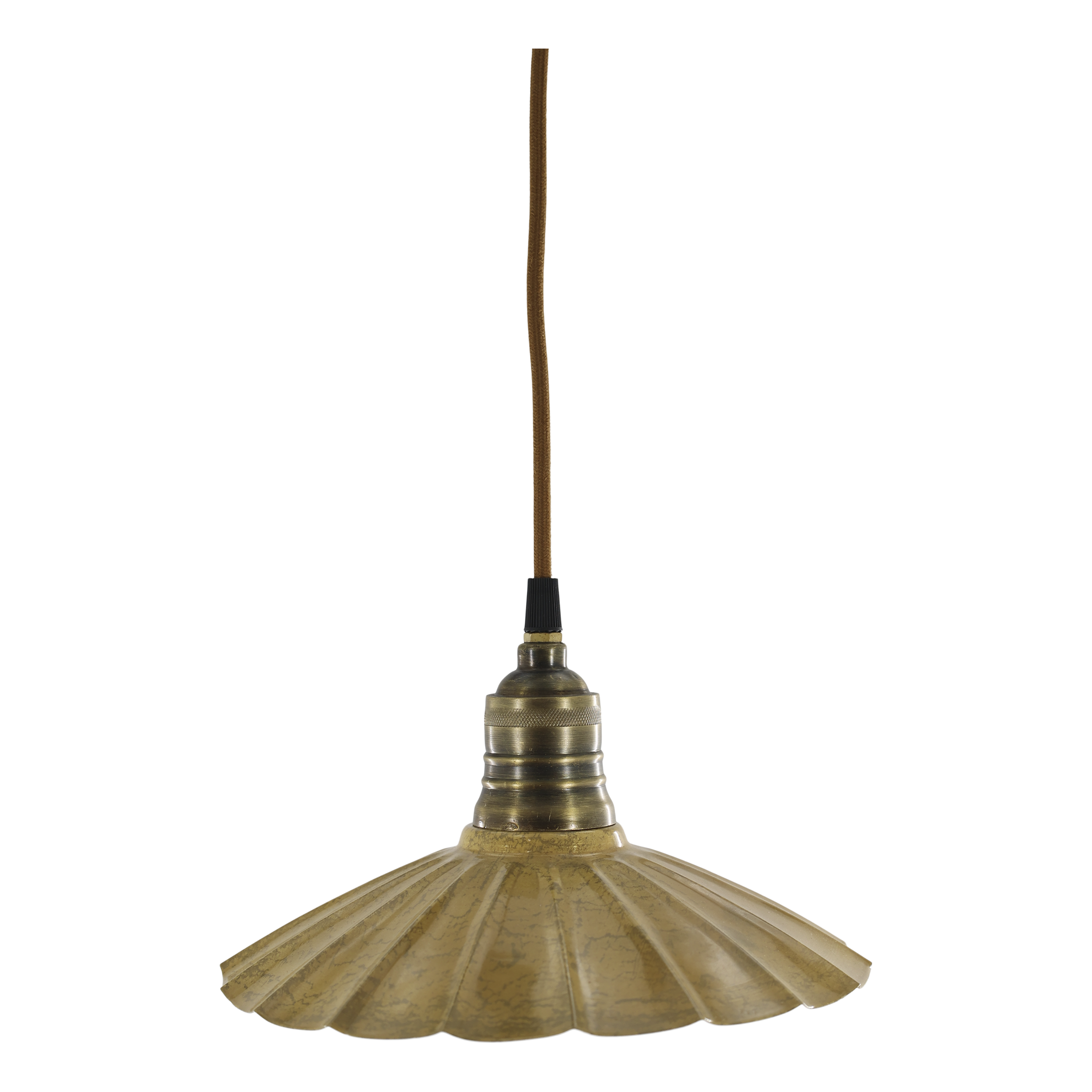 Lunel Lampe aus Emaille, 24 cm, mellow