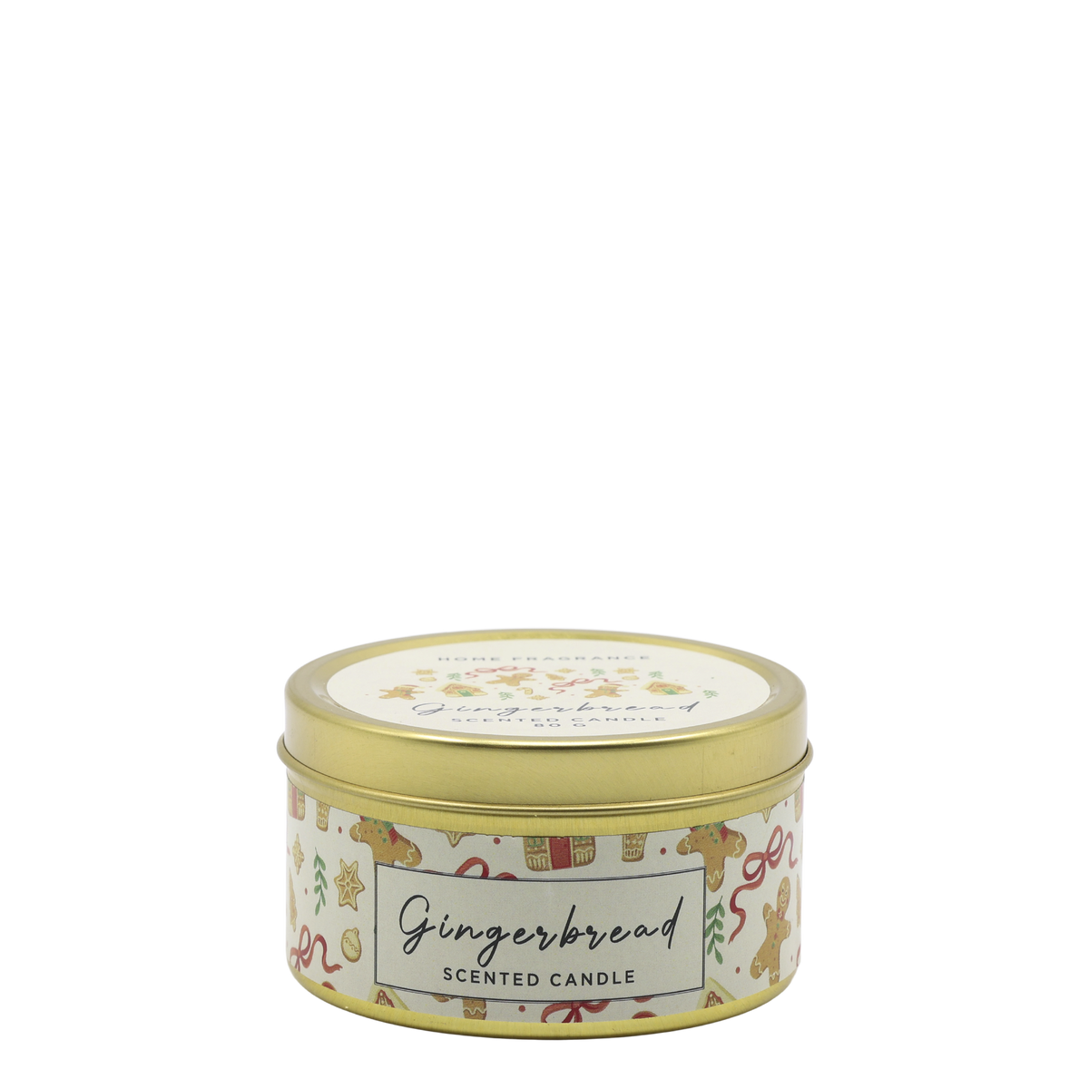 Duftkerze Gingerbread aus Zinn, 4 cm hoch