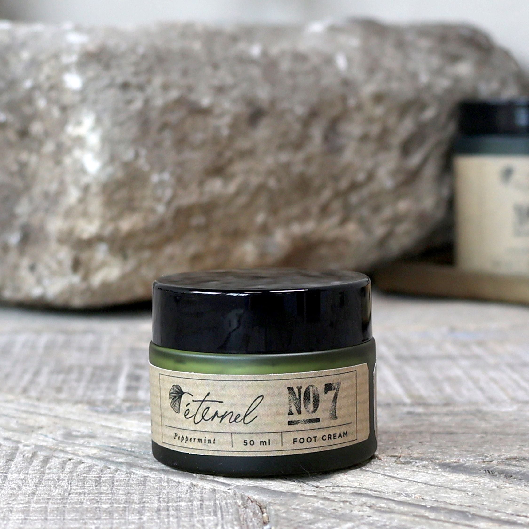 Éternel Fußcreme No.7 mit Pfefferminz, 50 ml