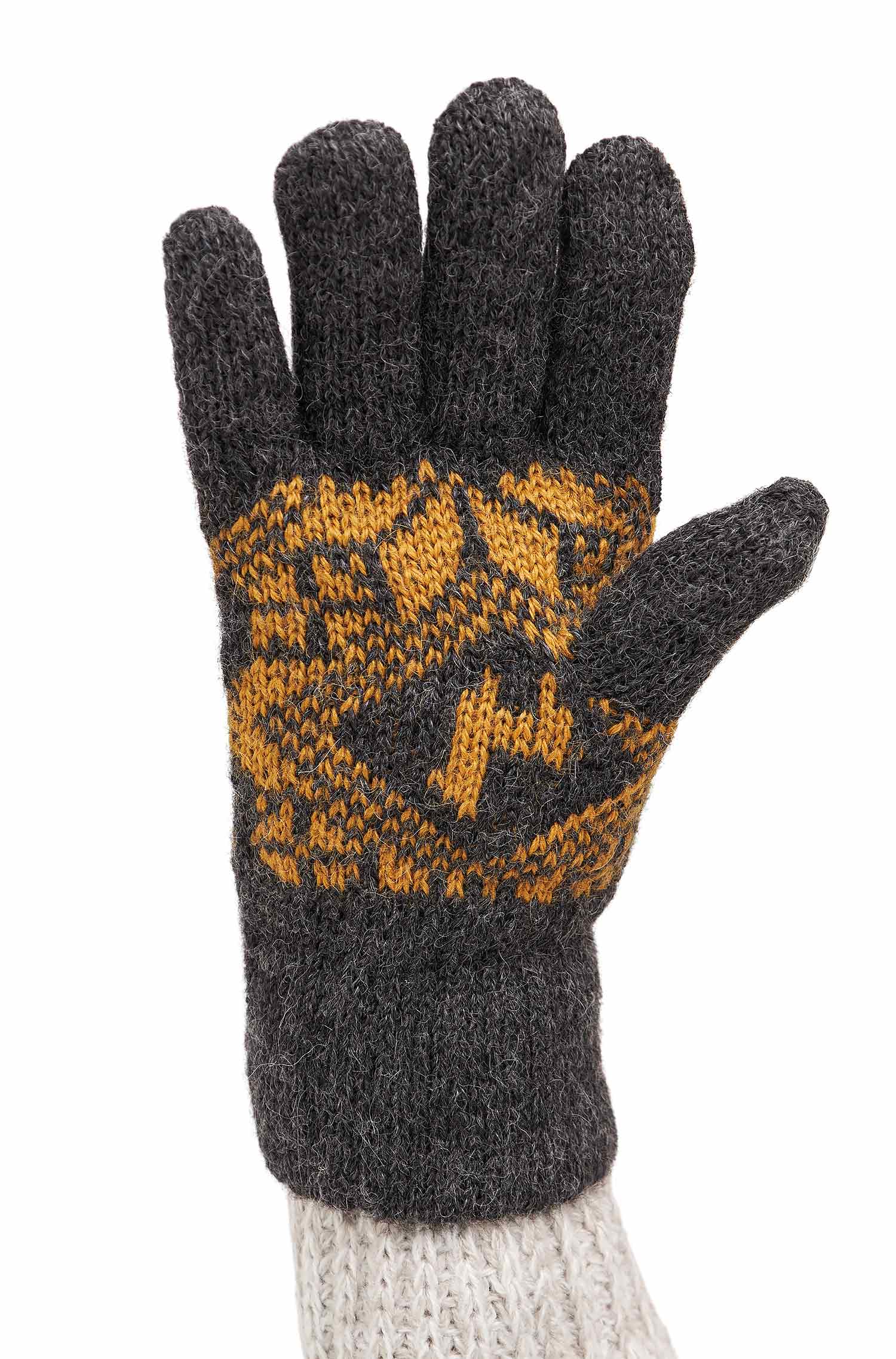 Alpaka Fingerhandschuhe ANDEN ROCA aus 100% Alpaka Superfine