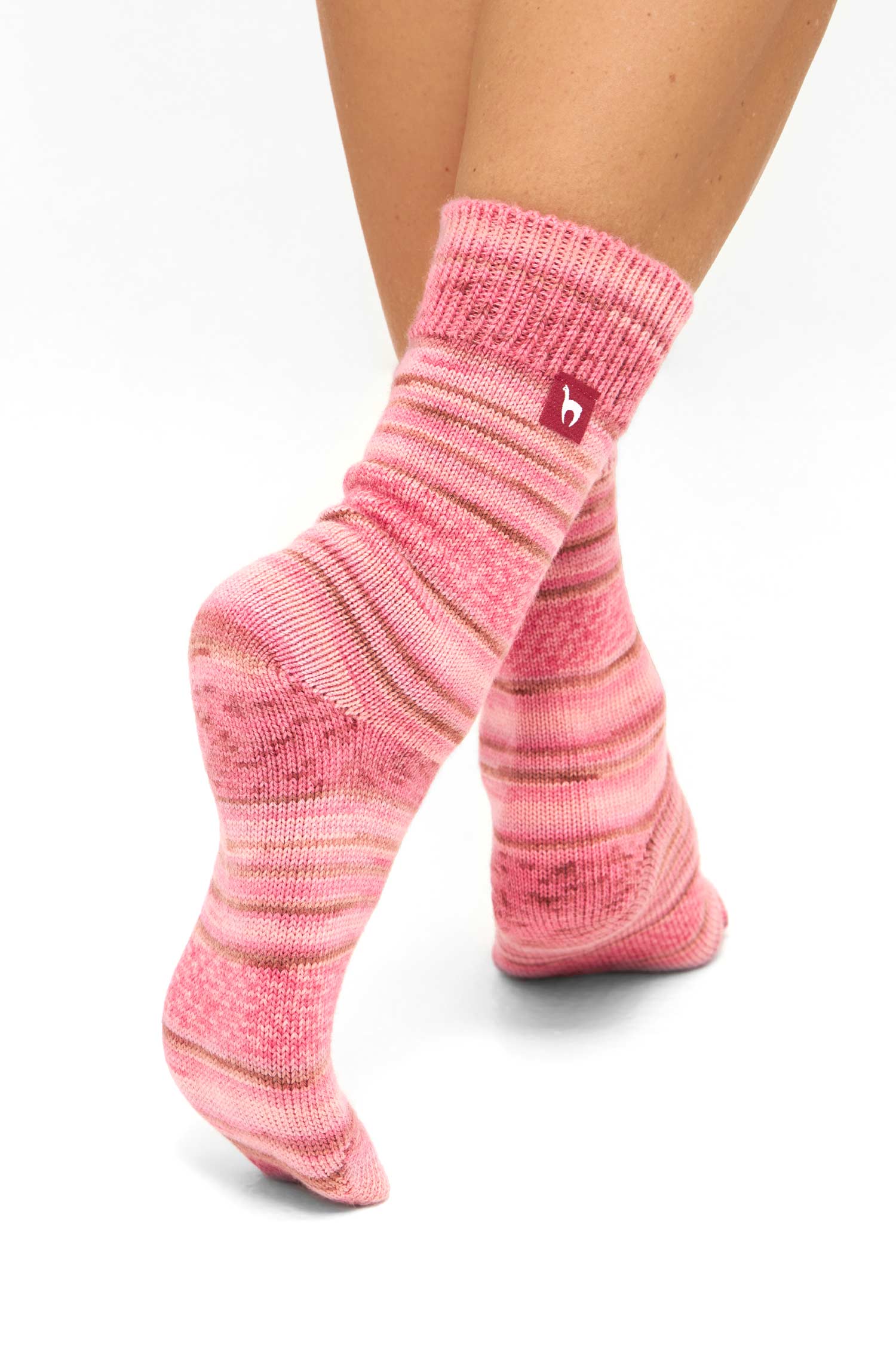 Alpaka Kuschel-Socken HARMONY aus Alpaka-Wolle-Mix