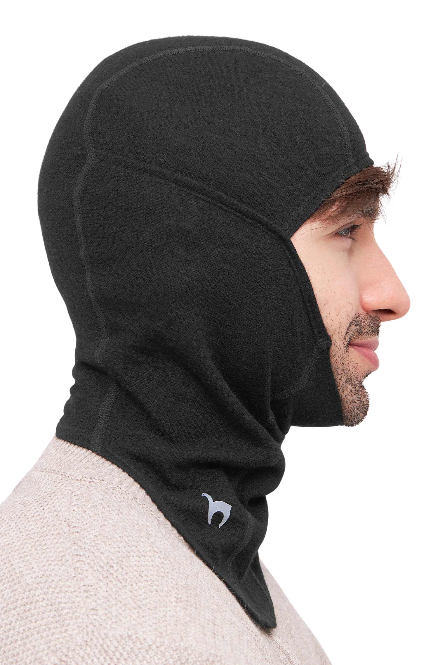 Alpaka Balaclava THERMO LAYER mit Baby Alpaka & Bio-Pima-Baumwolle
