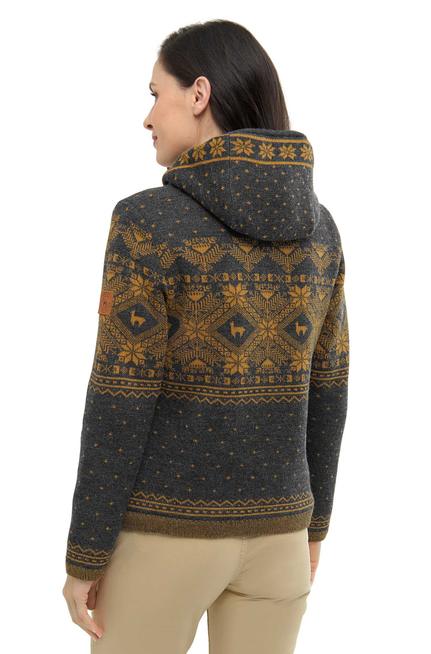 Alpaka Strickjacke ANDEN ROCA | gefüttert
