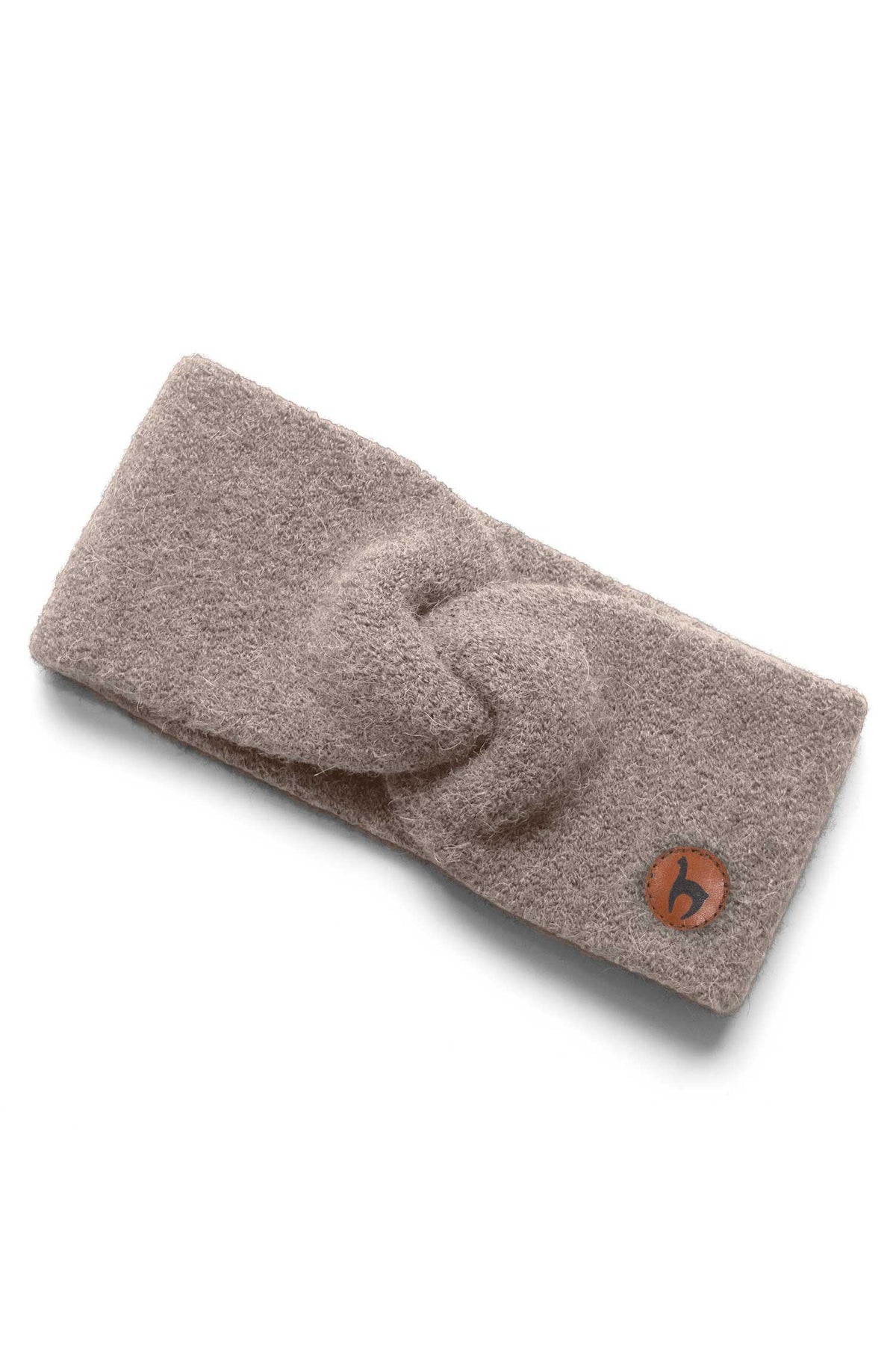 Alpaka Stirnband LOLA mit Twist