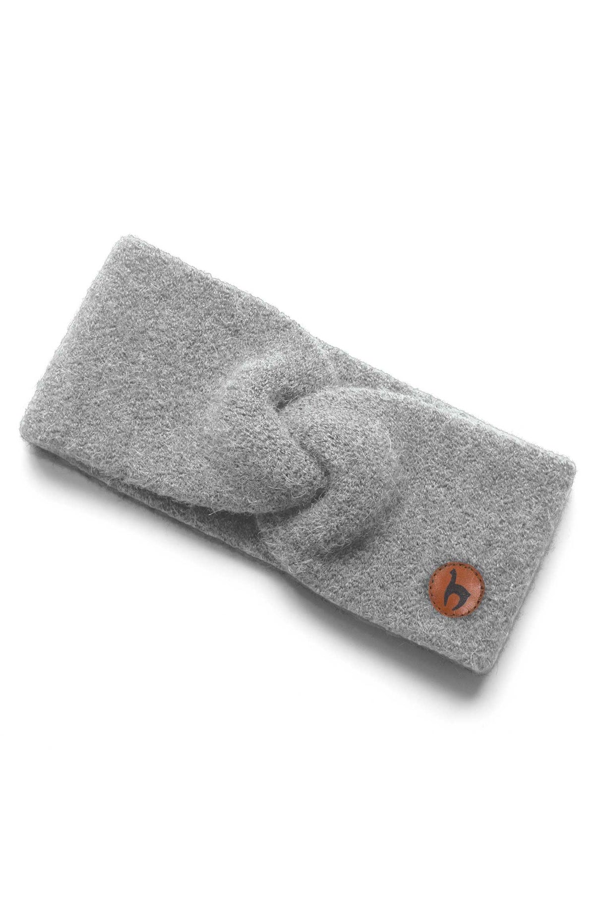 Alpaka Stirnband LOLA mit Twist