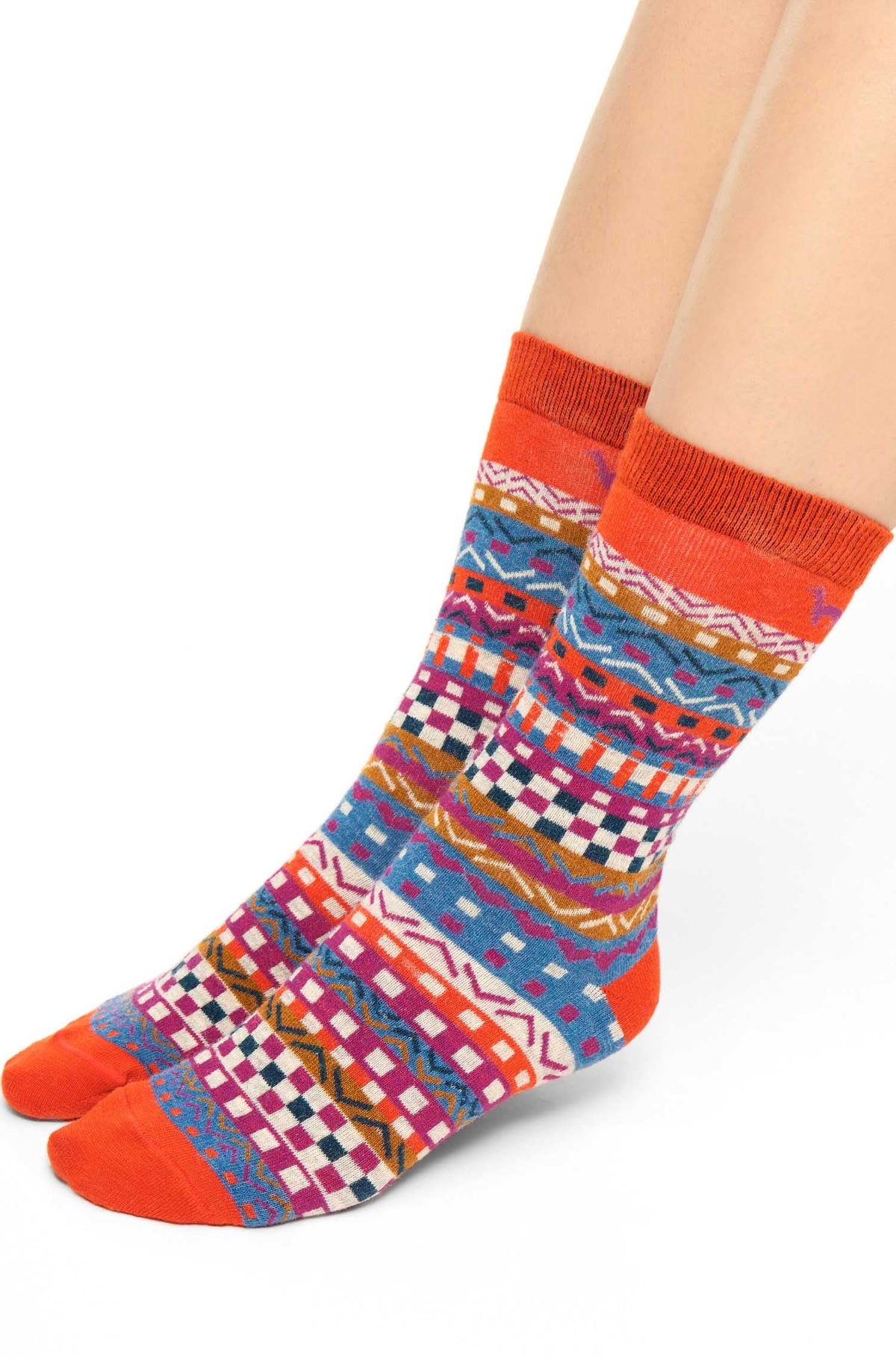 Alpaka Socken CALEIDO