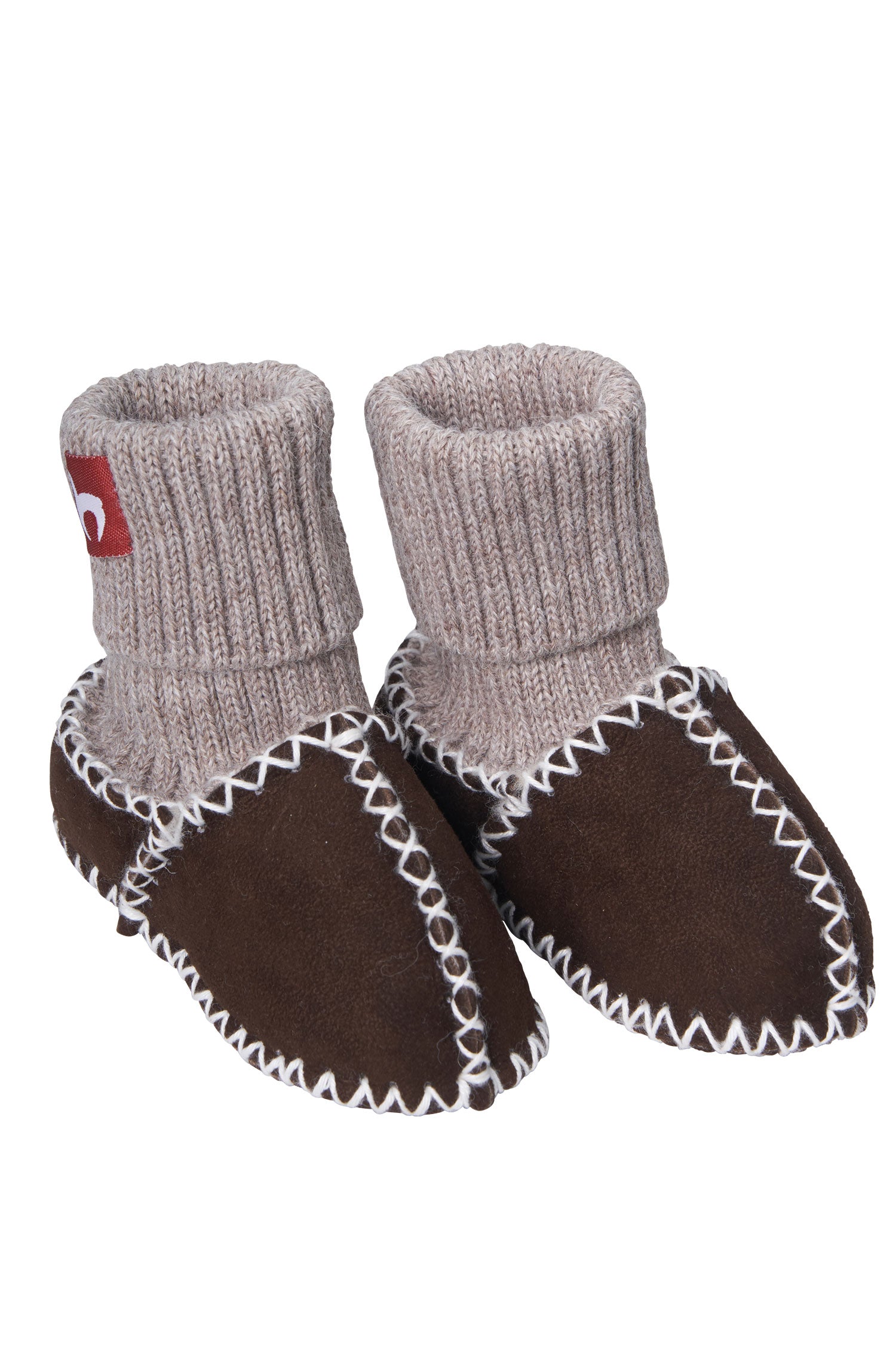 Alpaka Babyschuhe (Größen 17-24) aus 100% Schafwolle