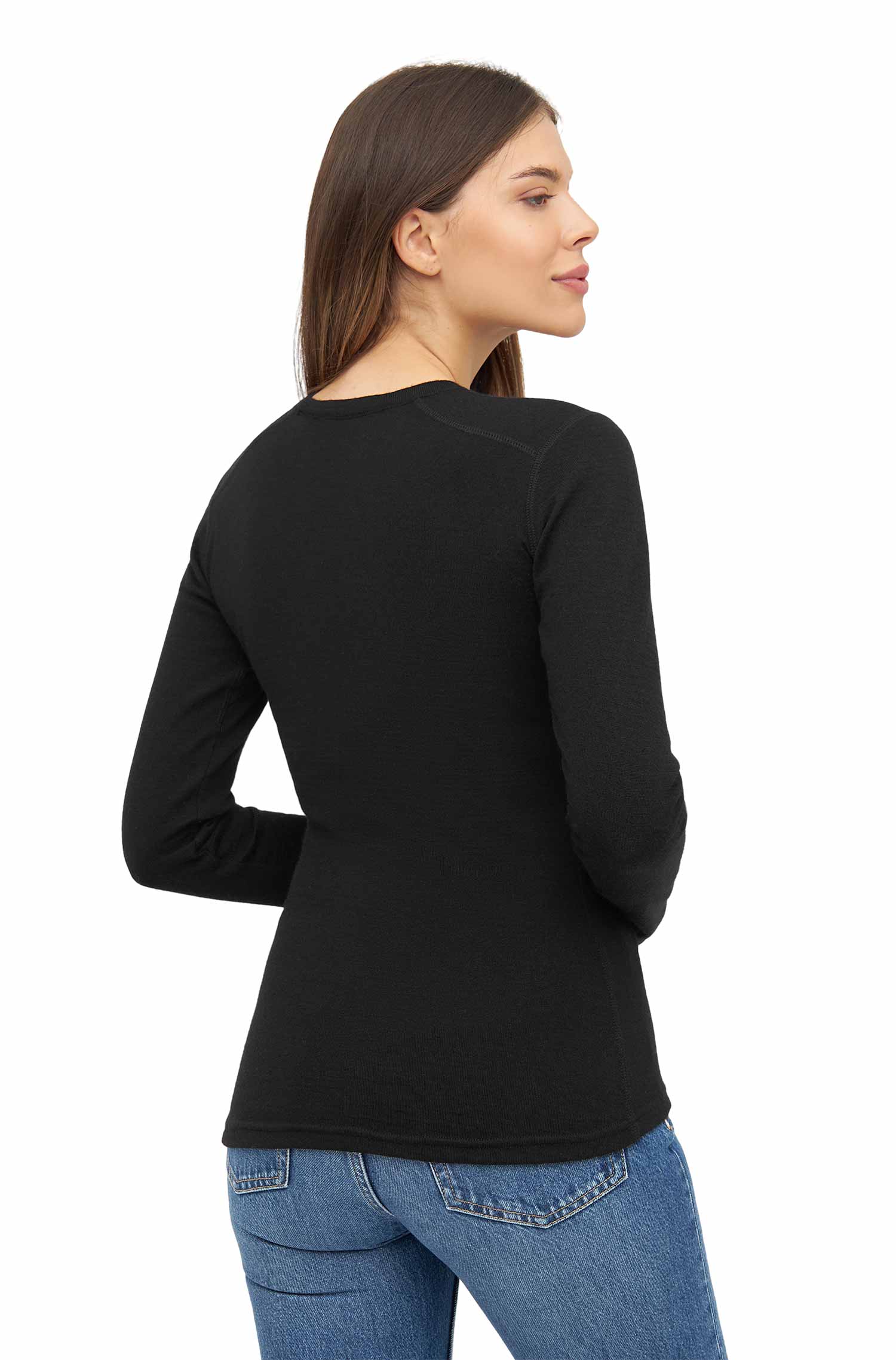 Alpaka Baselayer THERMO Langarm-Shirt für Damen aus Royal Alpaka