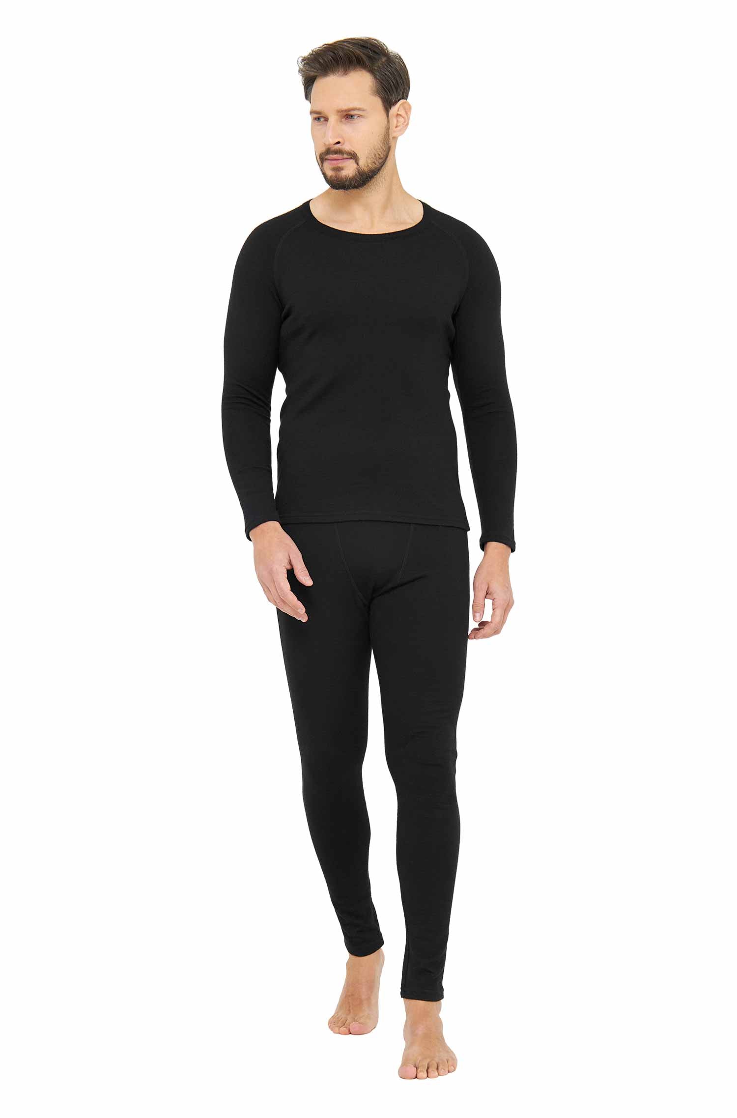 Alpaka Baselayer THERMO Langarm-Shirt für Herren aus Royal Alpaka