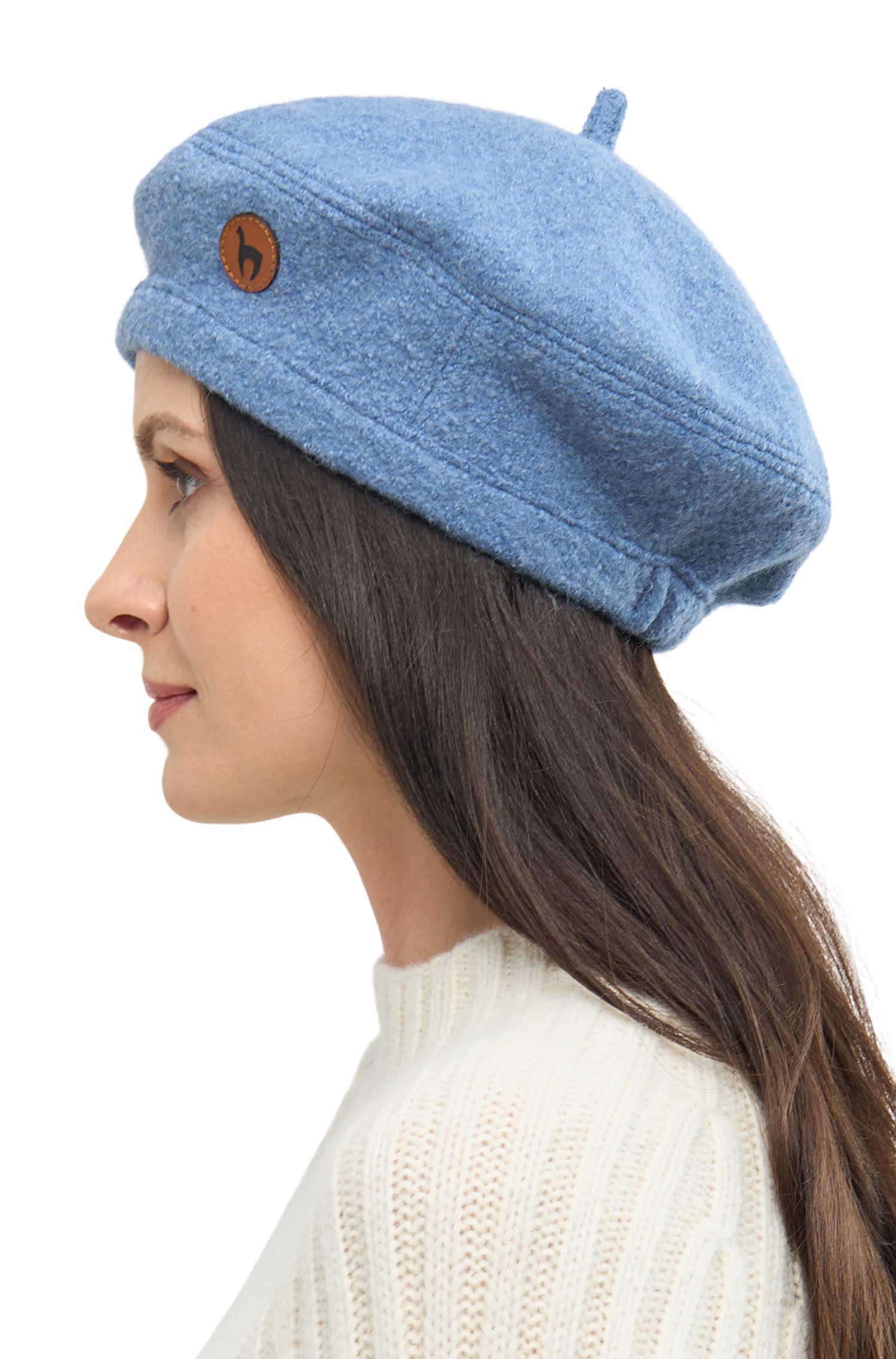 Alpaka Baskenmütze BERET aus 100% Alpaka