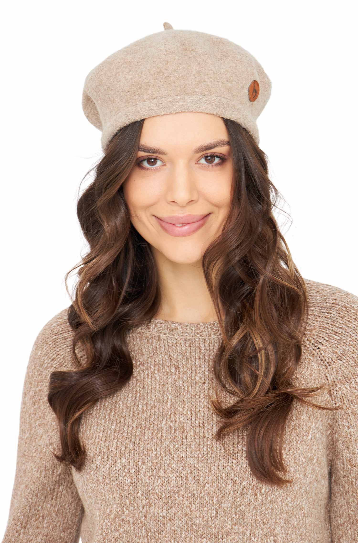 Alpaka Baskenmütze BERET aus 100% Alpaka