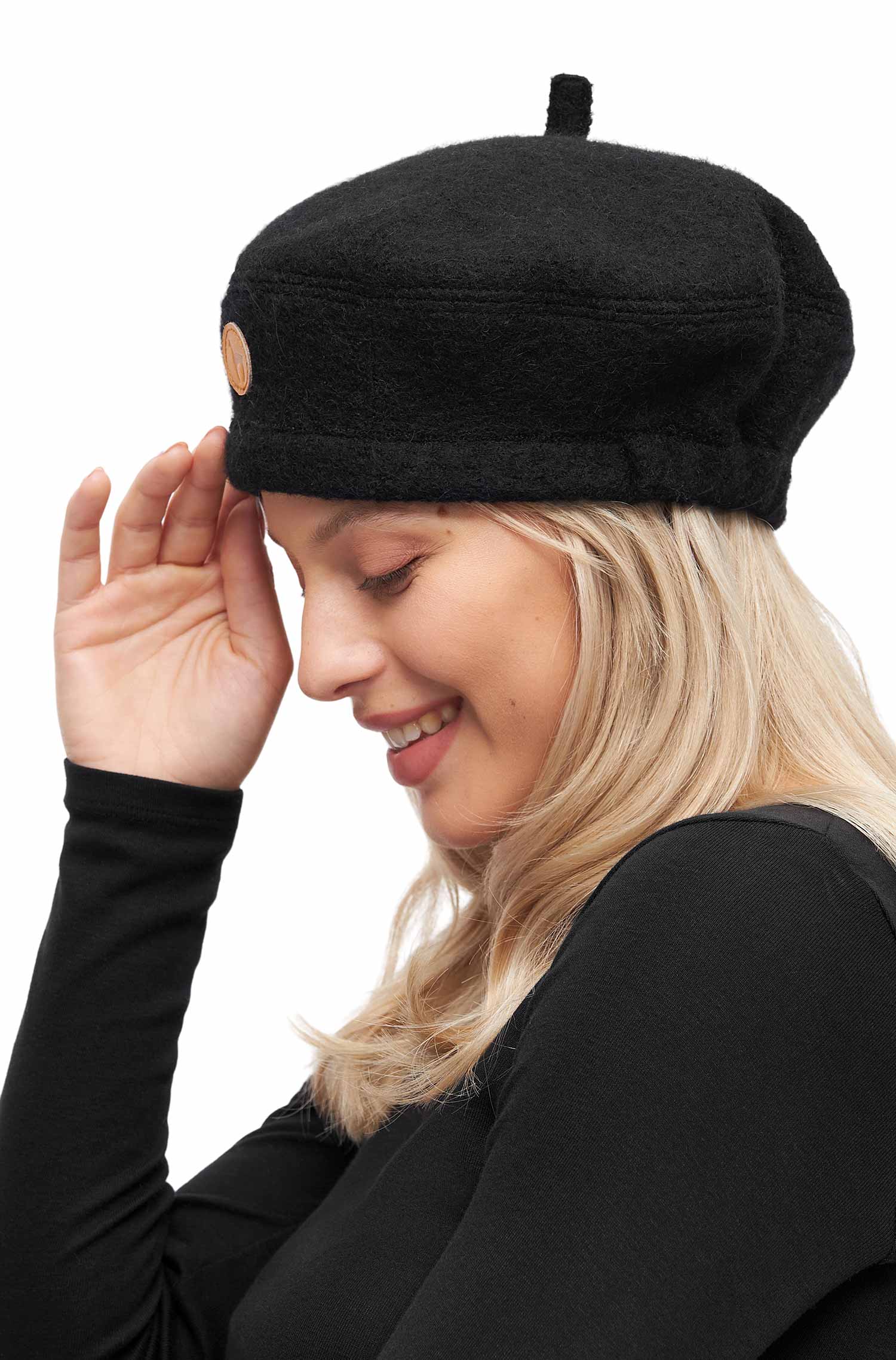 Alpaka Baskenmütze BERET aus 100% Alpaka