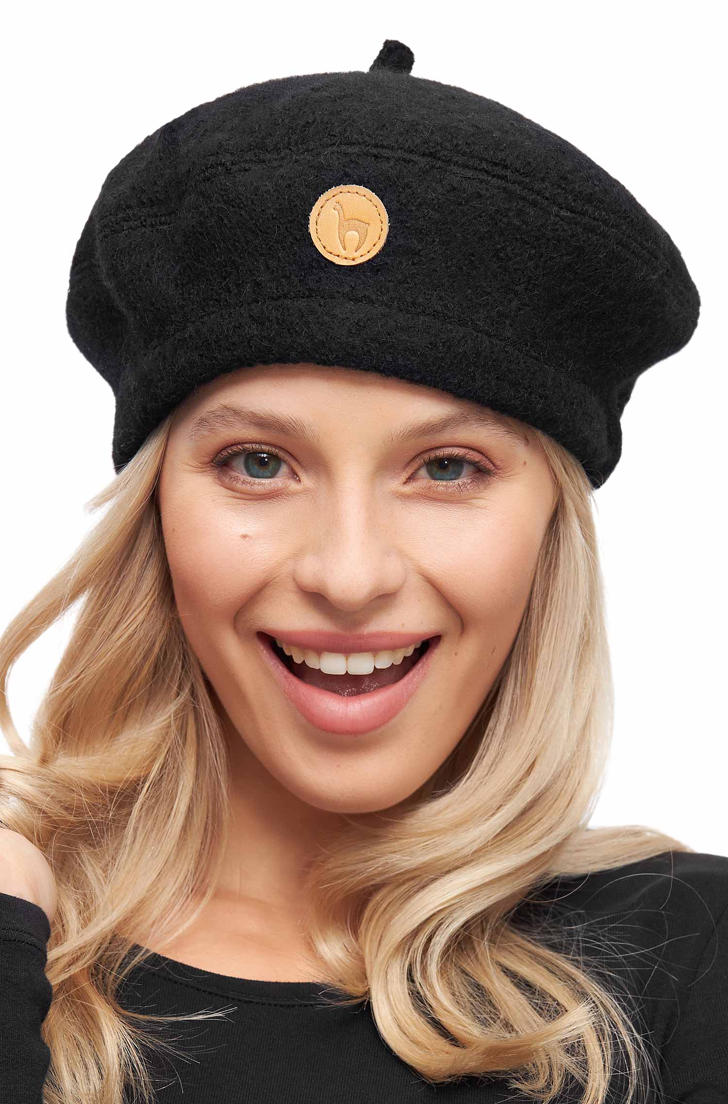 Alpaka Baskenmütze BERET aus 100% Alpaka