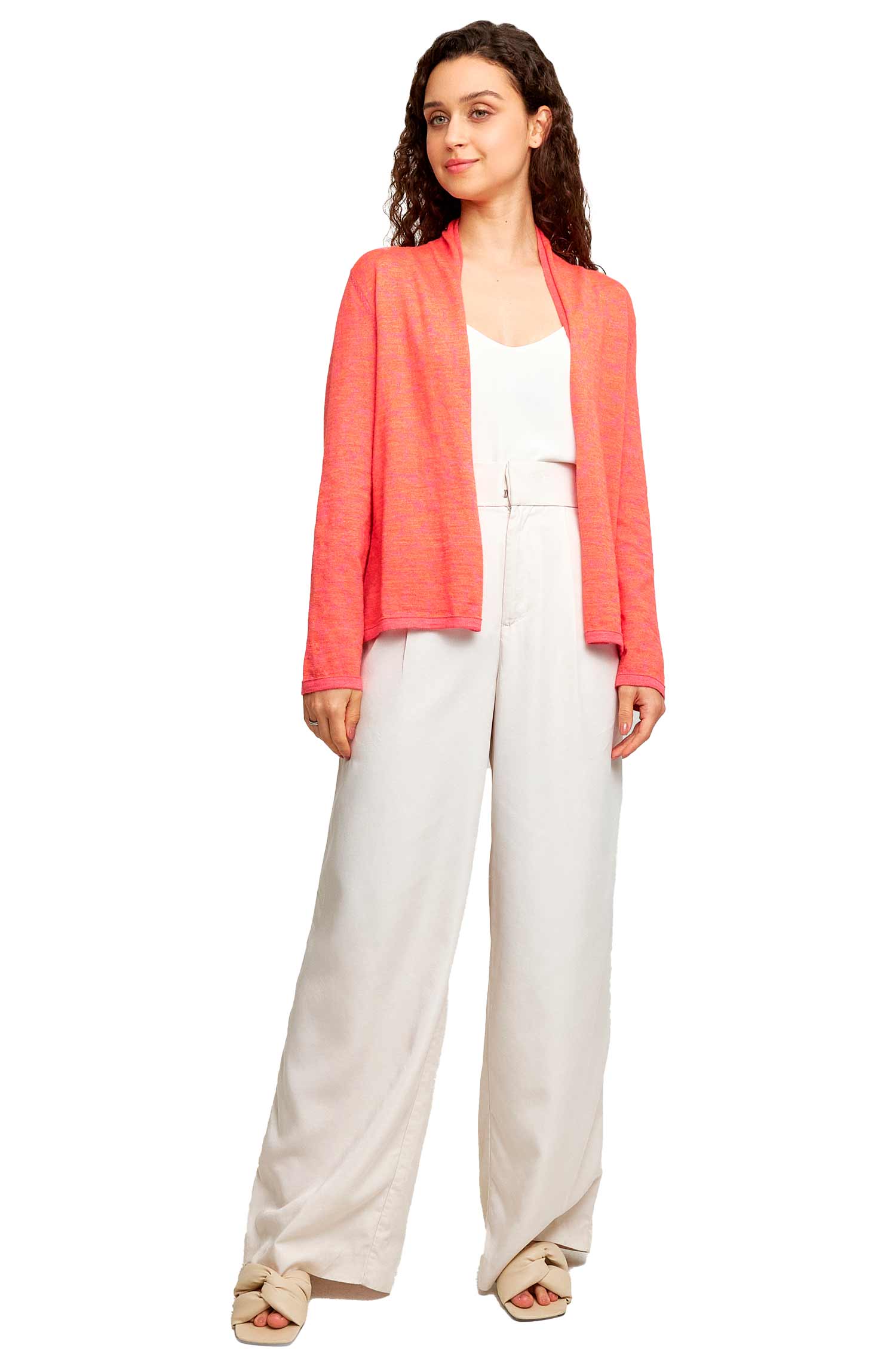 Alpaka Cardigan WISHBONE aus Baby Alpaka & Seide