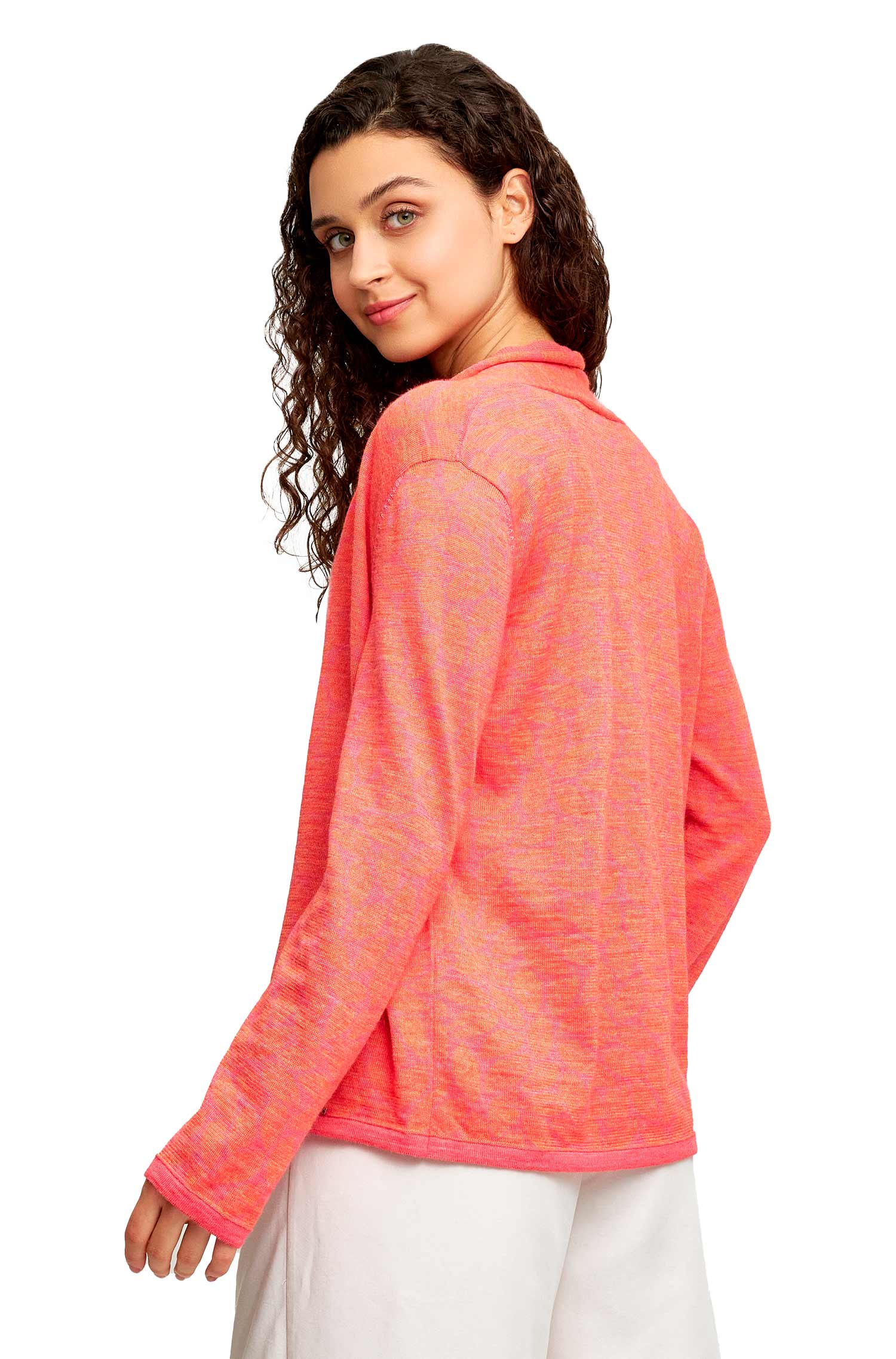 Alpaka Cardigan WISHBONE aus Baby Alpaka & Seide