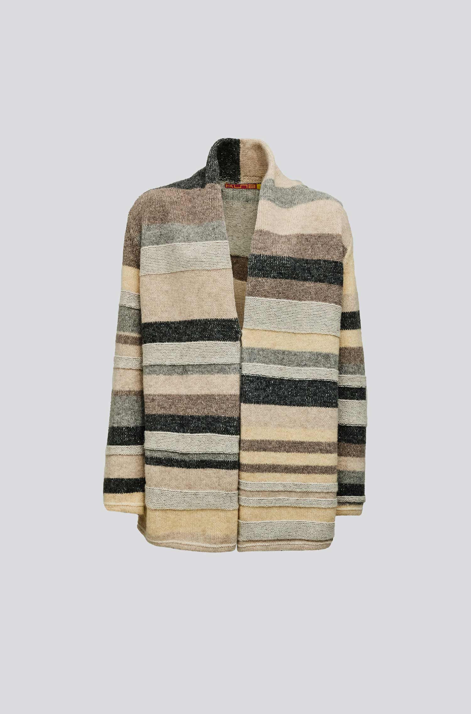 Alpaka Cardigan YESTERDAY aus 100% Baby Alpaka