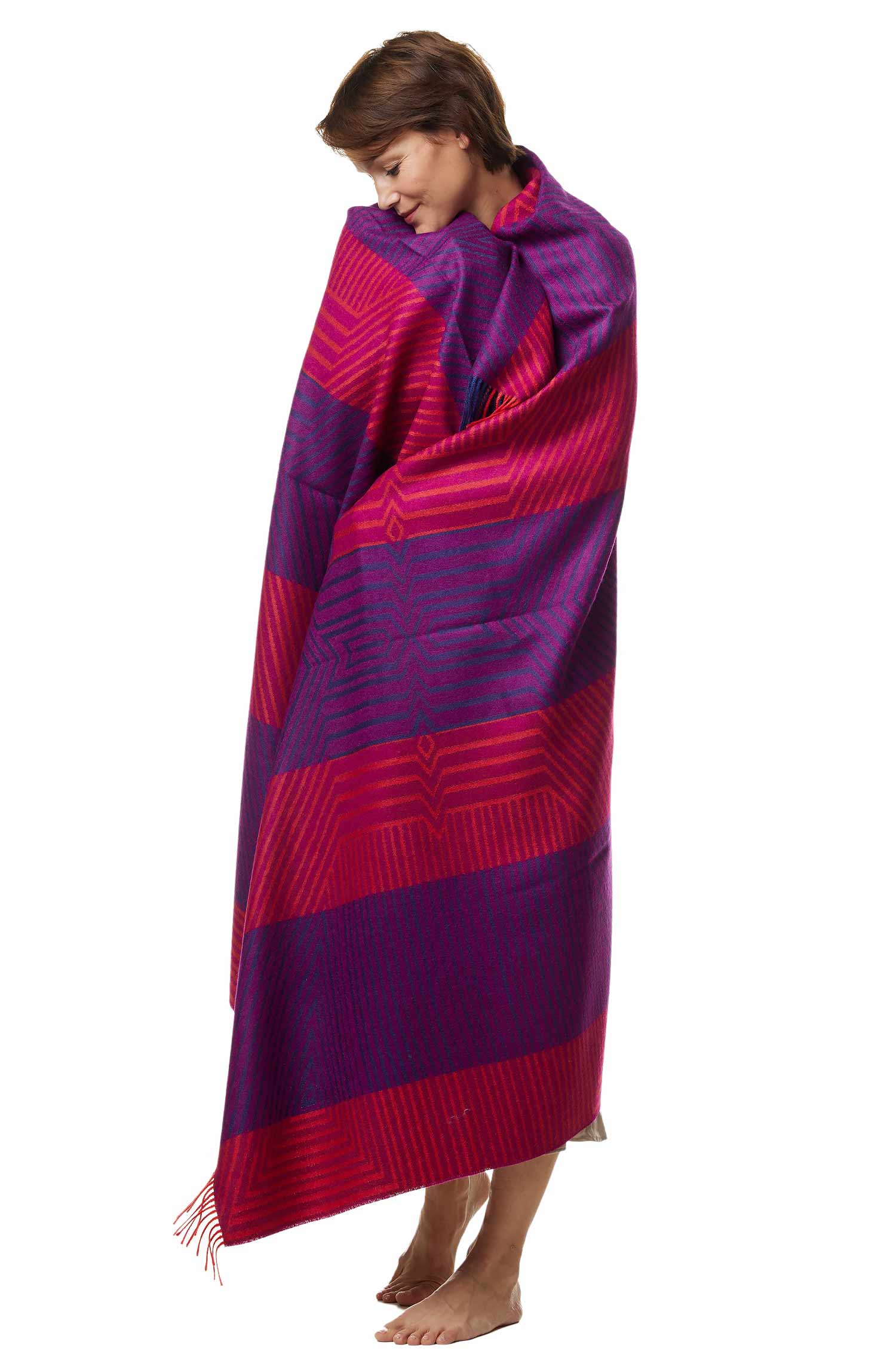 Alpaka Decke ENCASA aus 100% Baby Alpaka