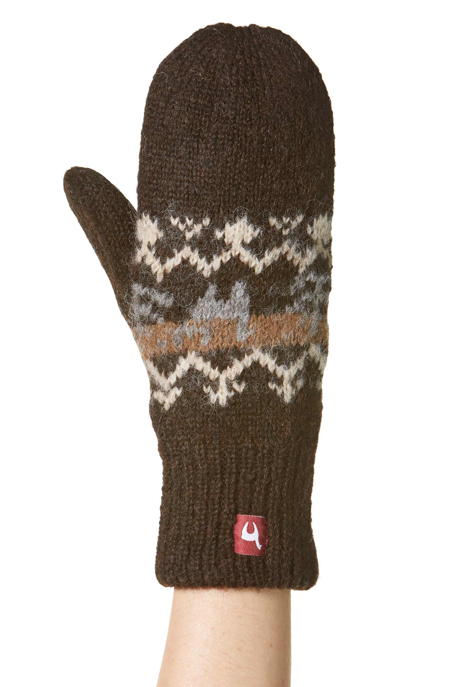 Alpaca mittens NATURA made from 100% Alpaca Superfine