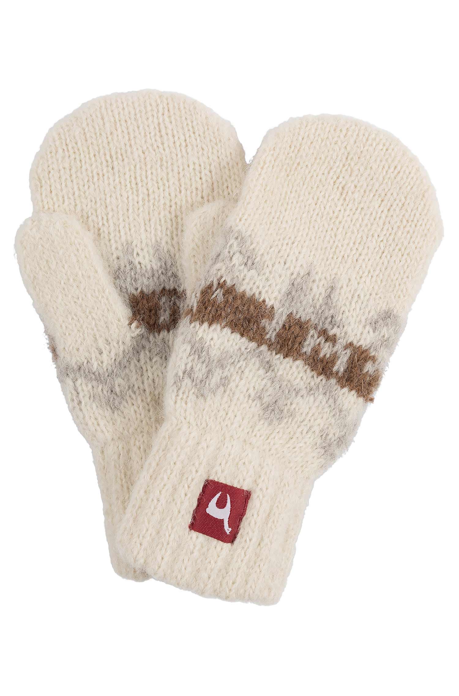 Alpaka Fausthandschuhe NATURA (Kinder 4-6 Jahre) aus 100% Alpaka Superfine