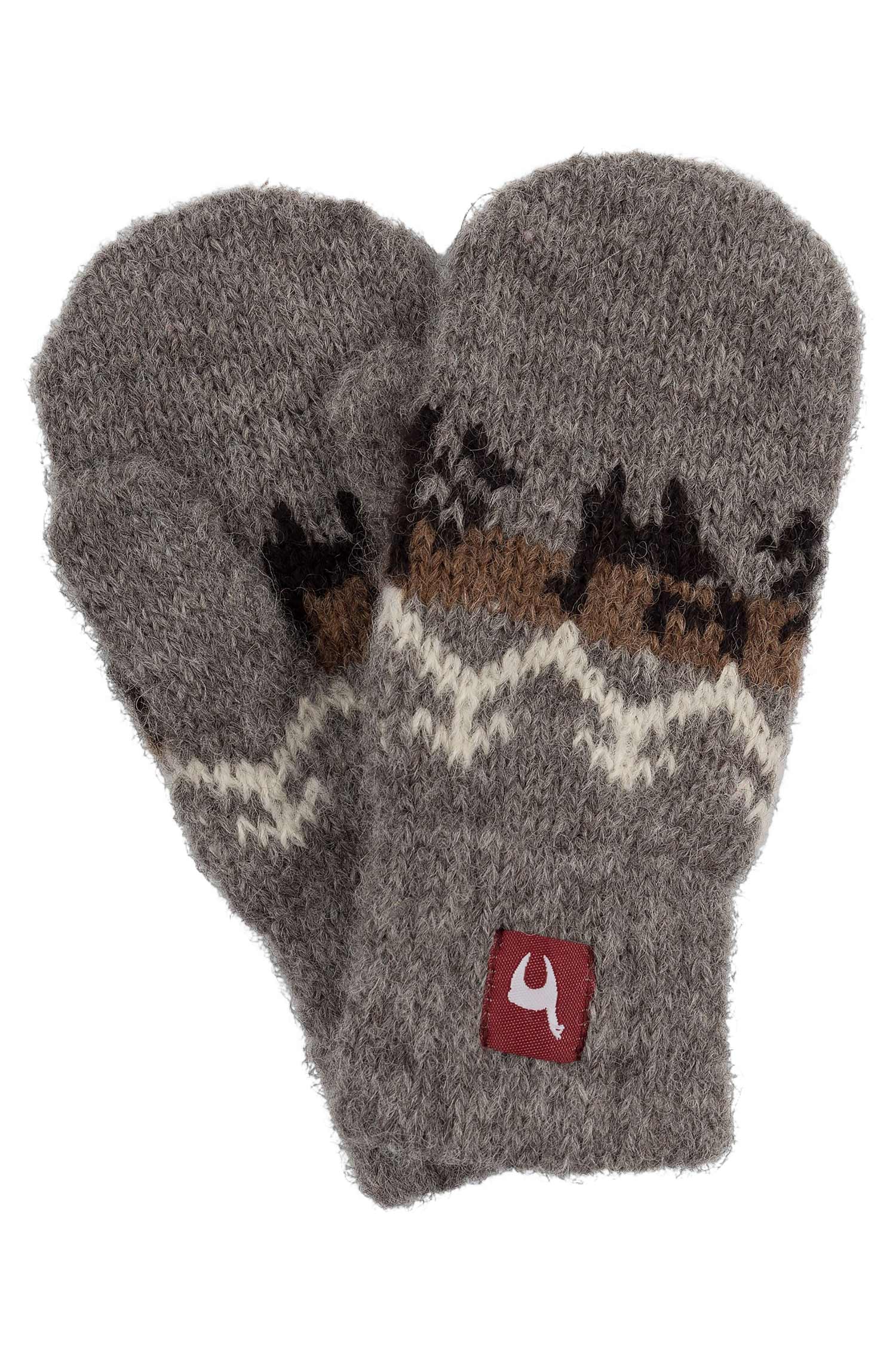 Alpaka Fausthandschuhe NATURA (Kinder 4-6 Jahre) aus 100% Alpaka Superfine