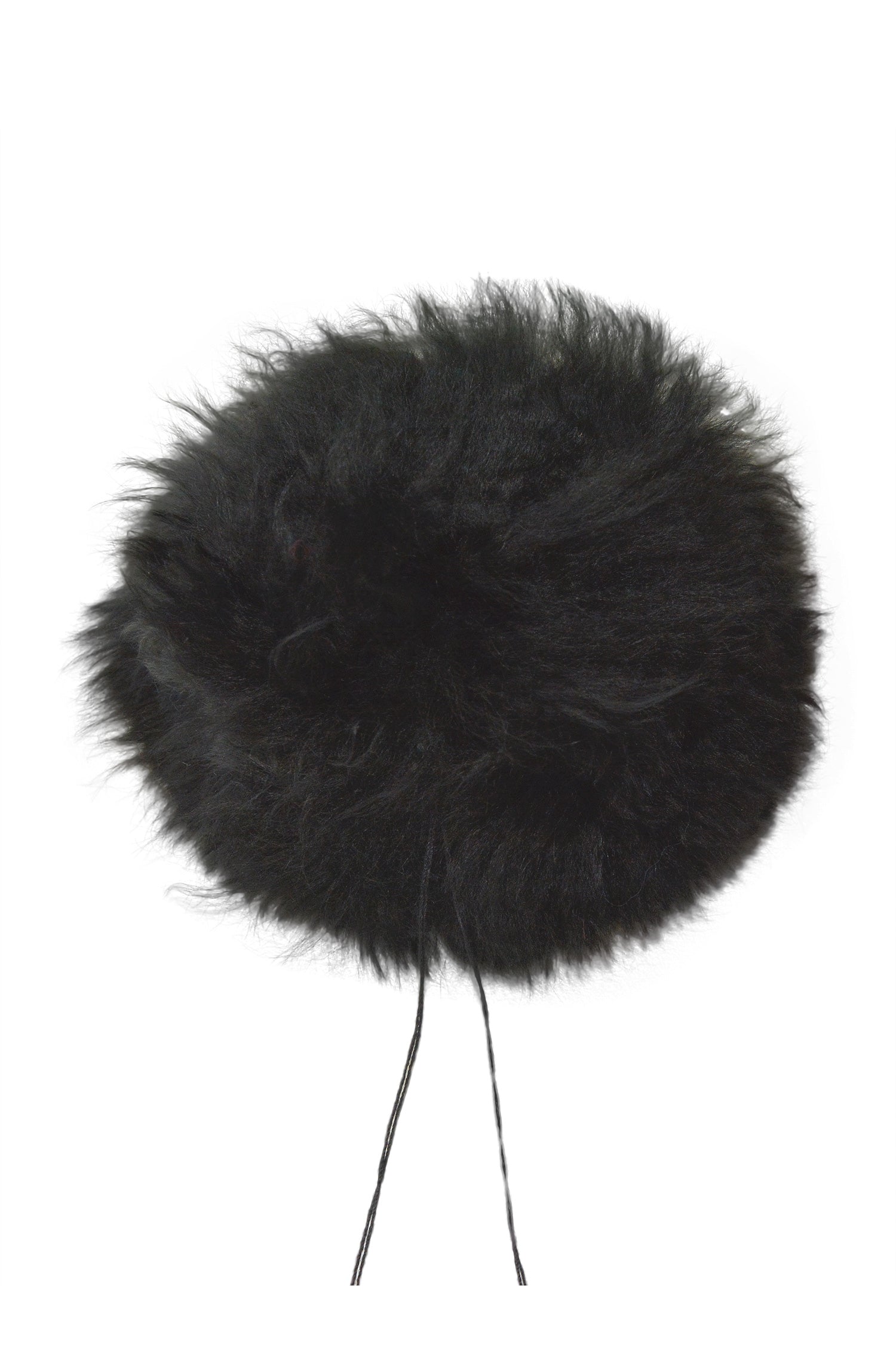 Pompon en fourrure d'Alpaga (10cm)