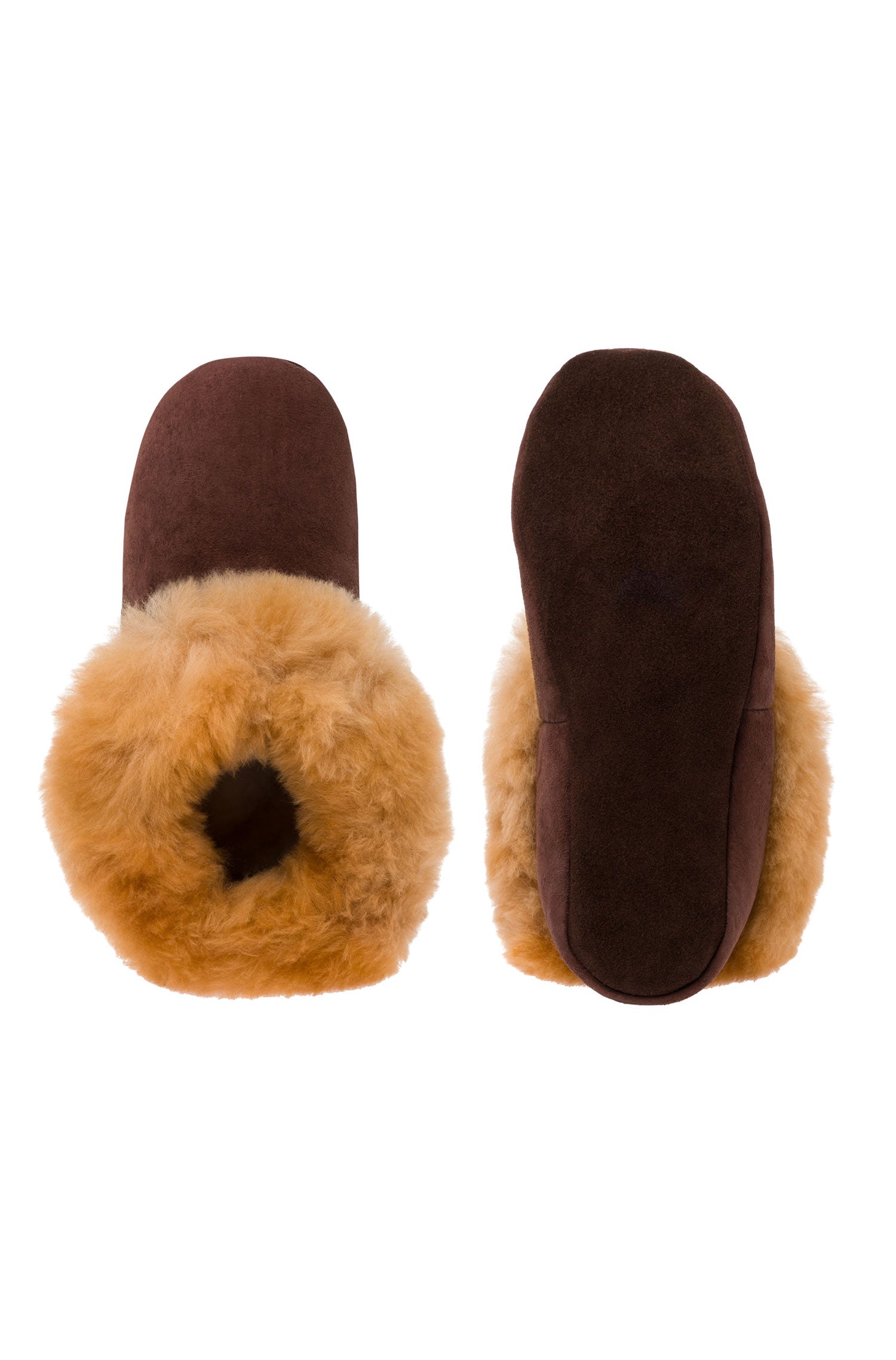 Alpaka Fellpantoffeln (Gr. 36-46) aus 100% Schafwolle