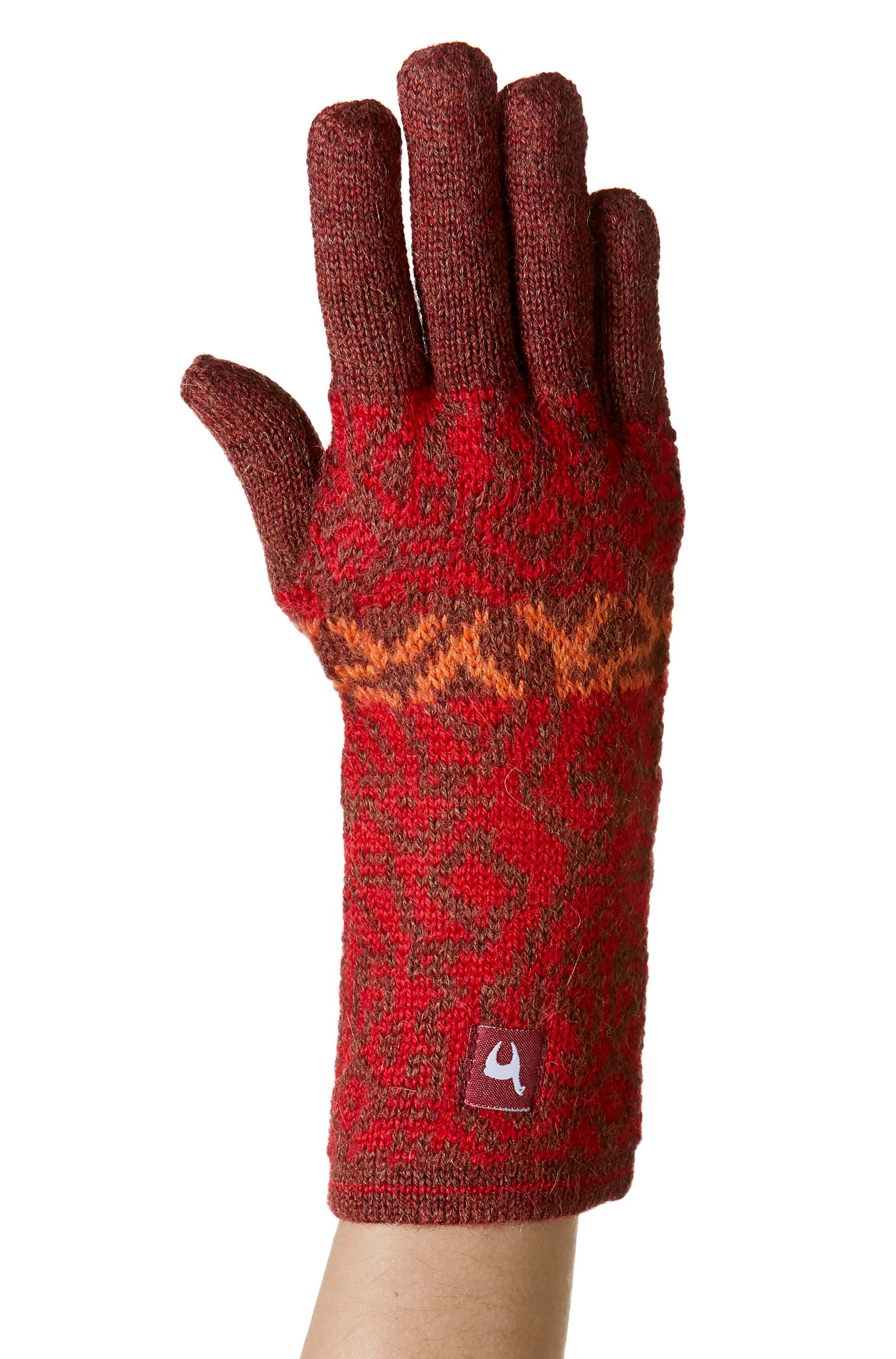 Alpaca finger gloves CHIMU made from 100% baby alpaca