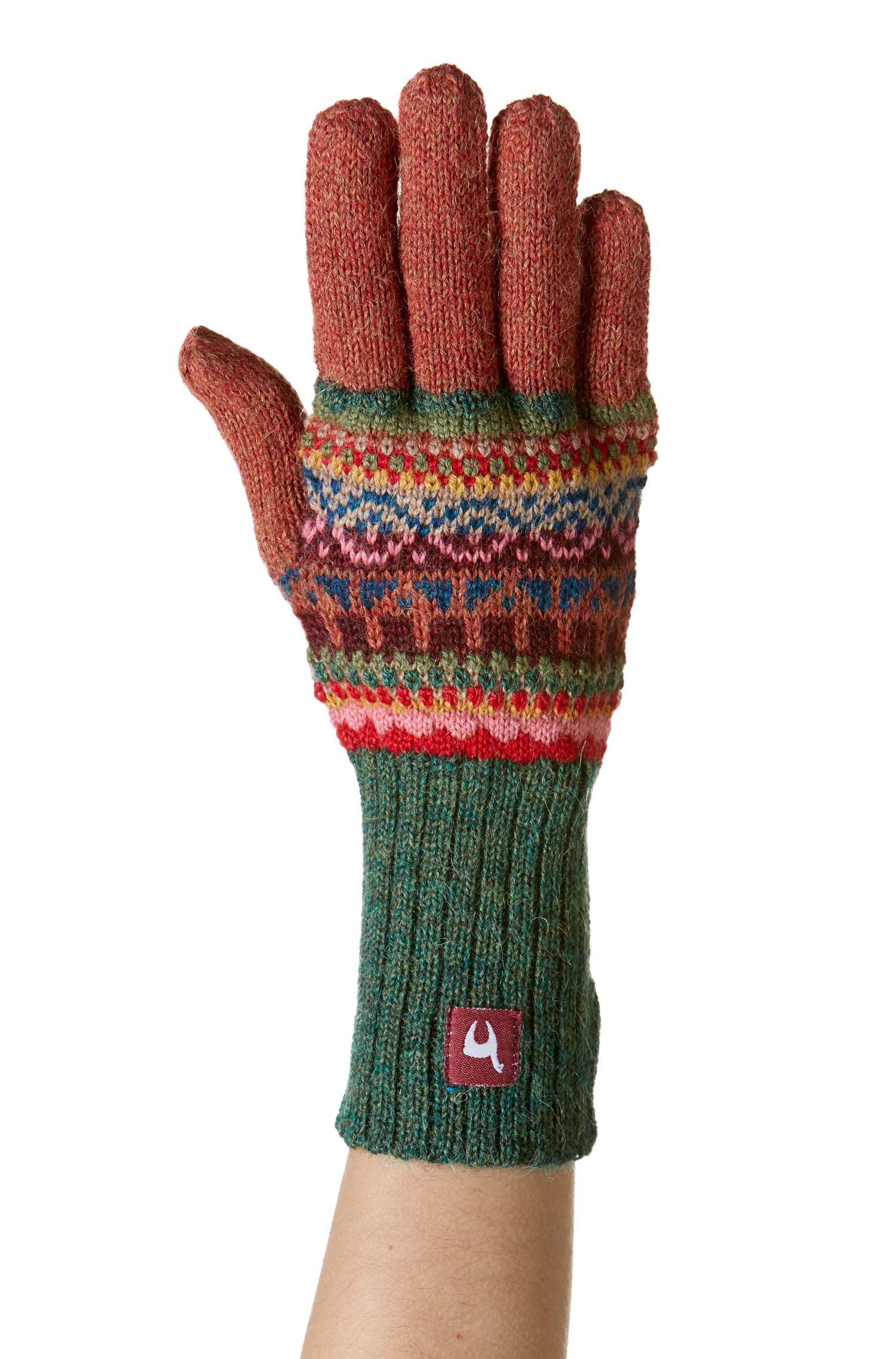 Alpaca finger gloves LUNA made from 100% baby alpaca