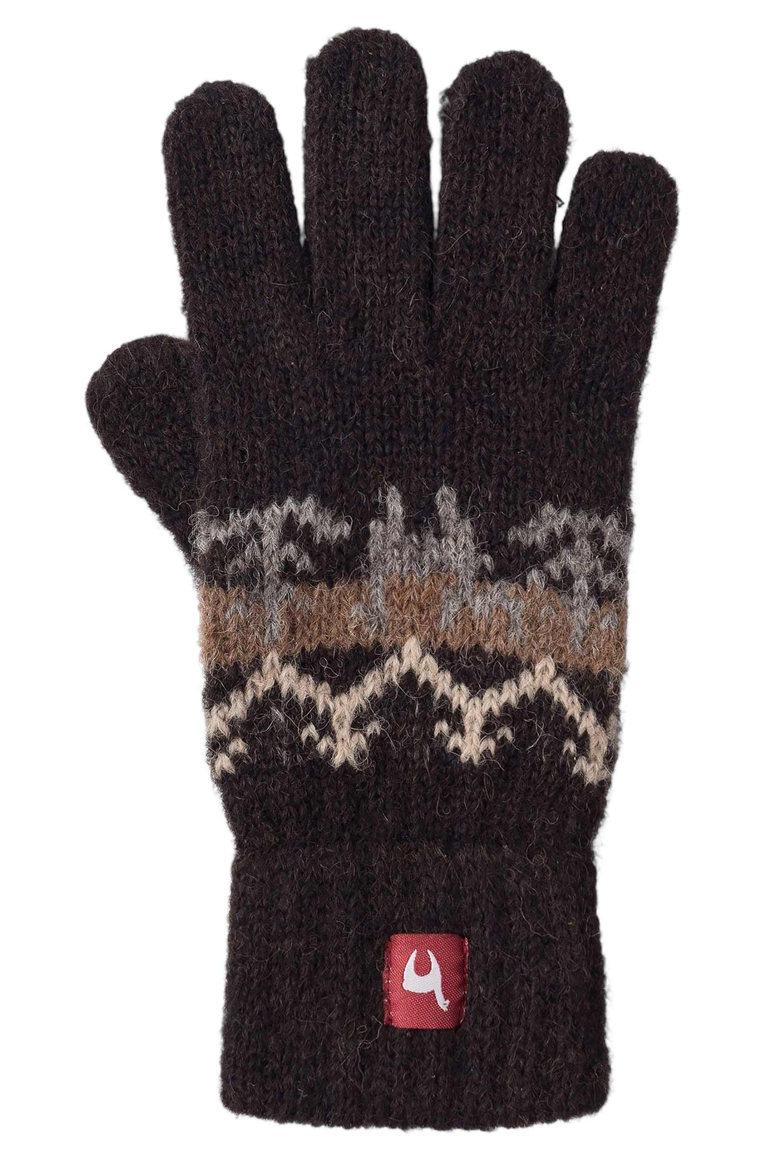 Alpaca finger gloves NATURA made from 100% Alpaca Superfine