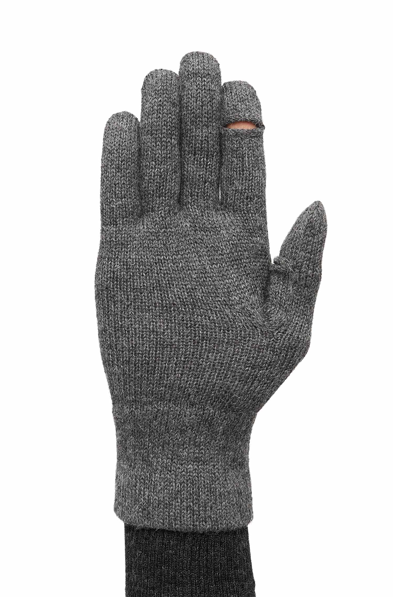 Alpaka Fingerhandschuhe TOUCH aus 100% Baby Alpaka