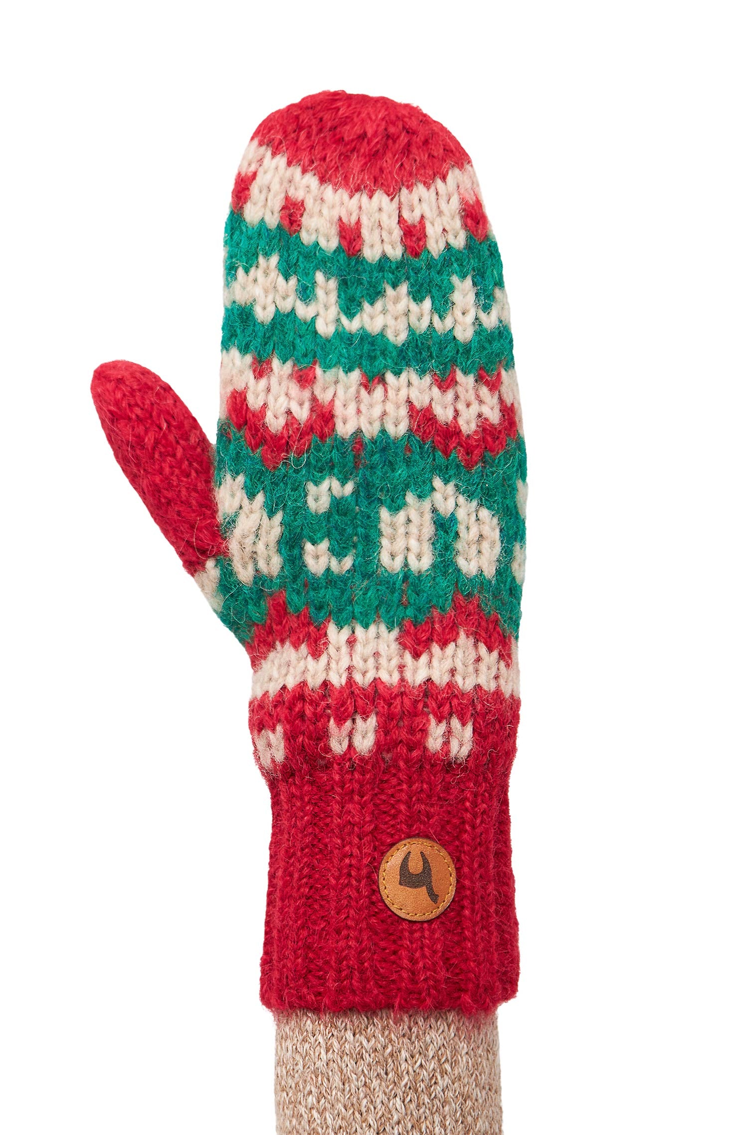 Alpaka Fäustlinge NAVIDAD aus Alpaka-Merino-Mix