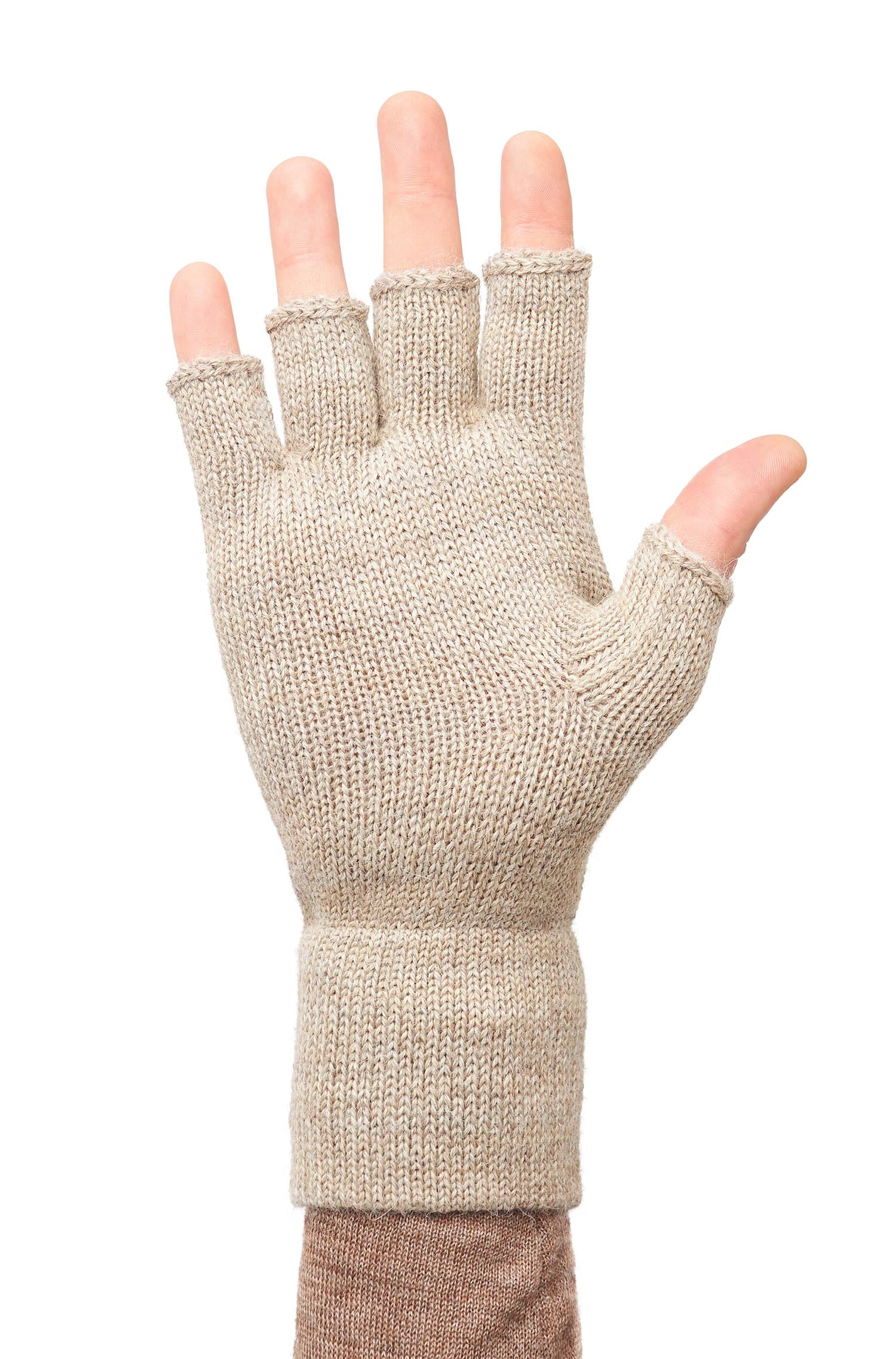 Alpaka Handschuhe UNI fingerlos