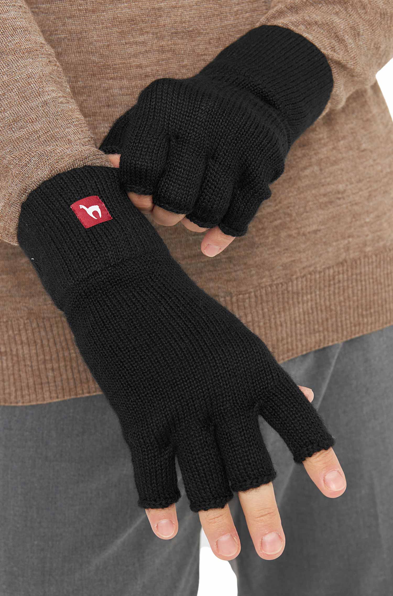 Alpaka Handschuhe UNI fingerlos