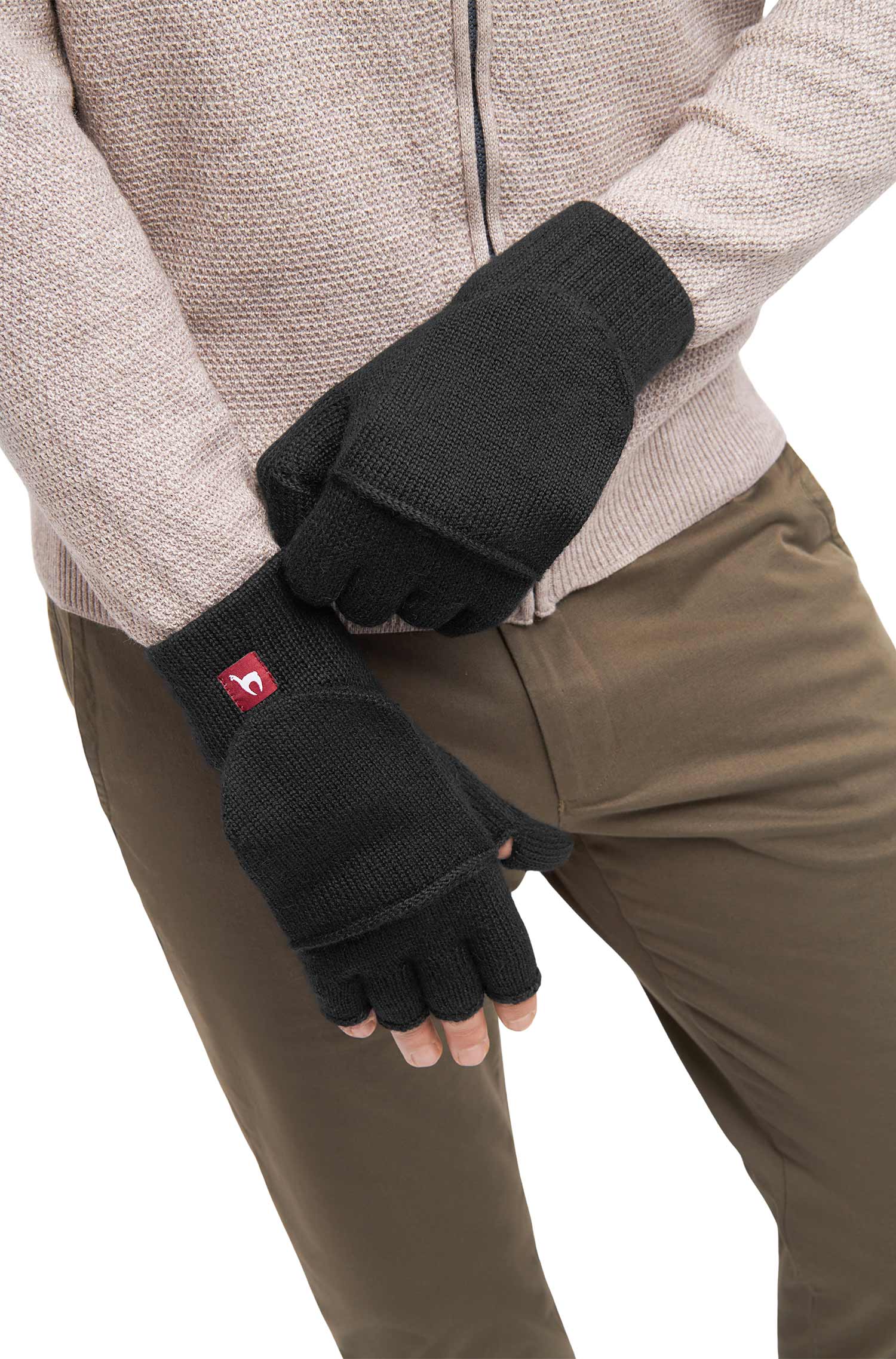 Alpaka Känguru Handschuhe UNI