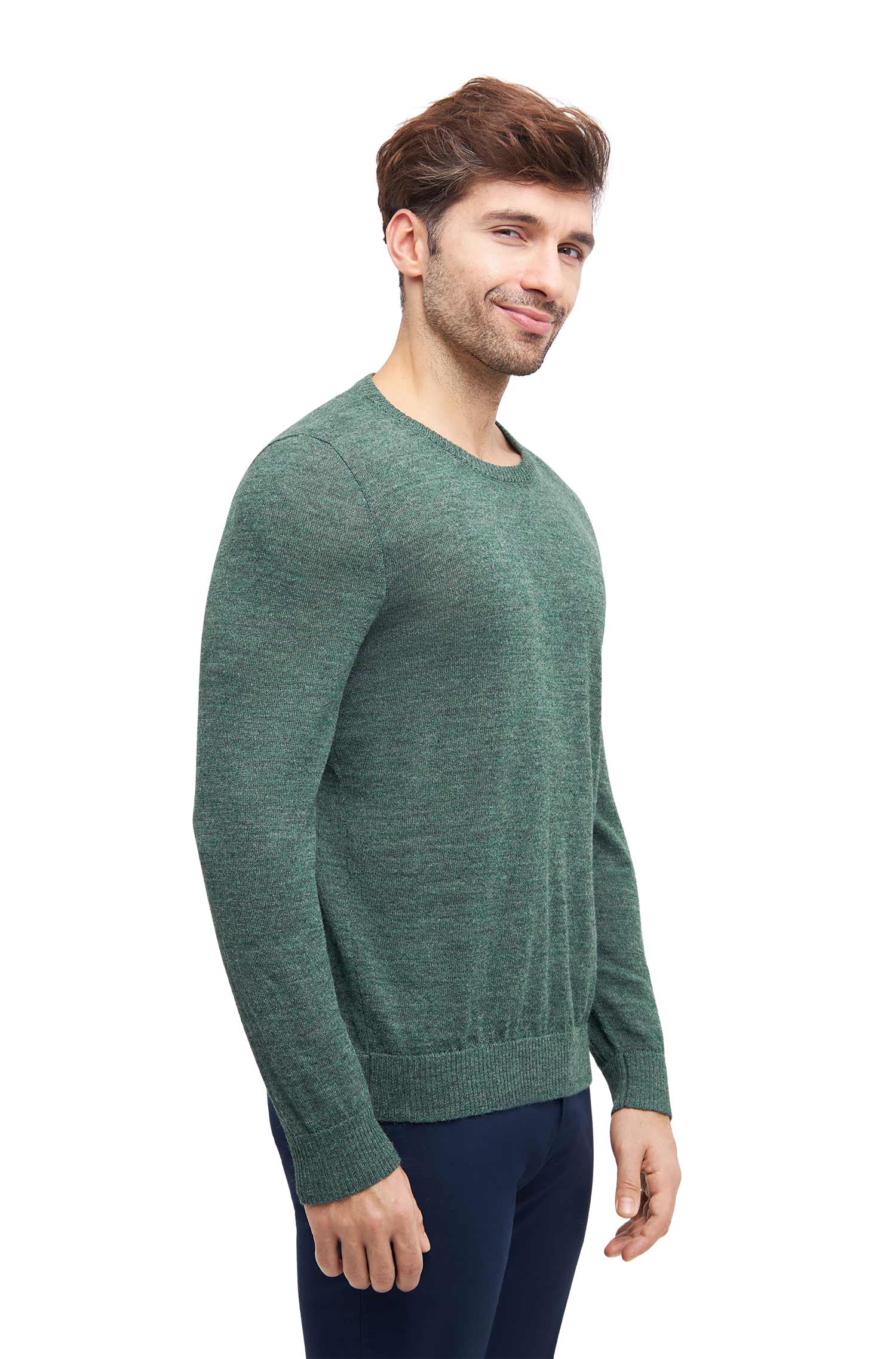 Alpaka Herren Pullover APUSENTIAL aus 100% Baby Alpaka