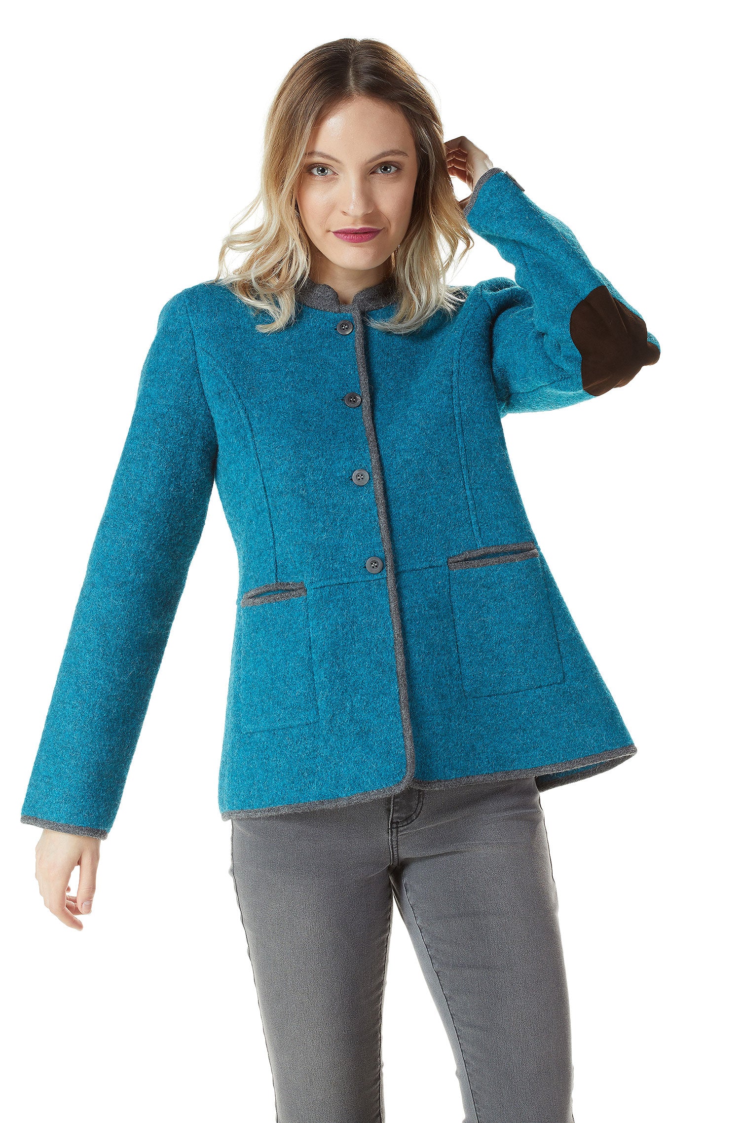 Alpaka Jacke FIONA aus Alpaka und Wolle