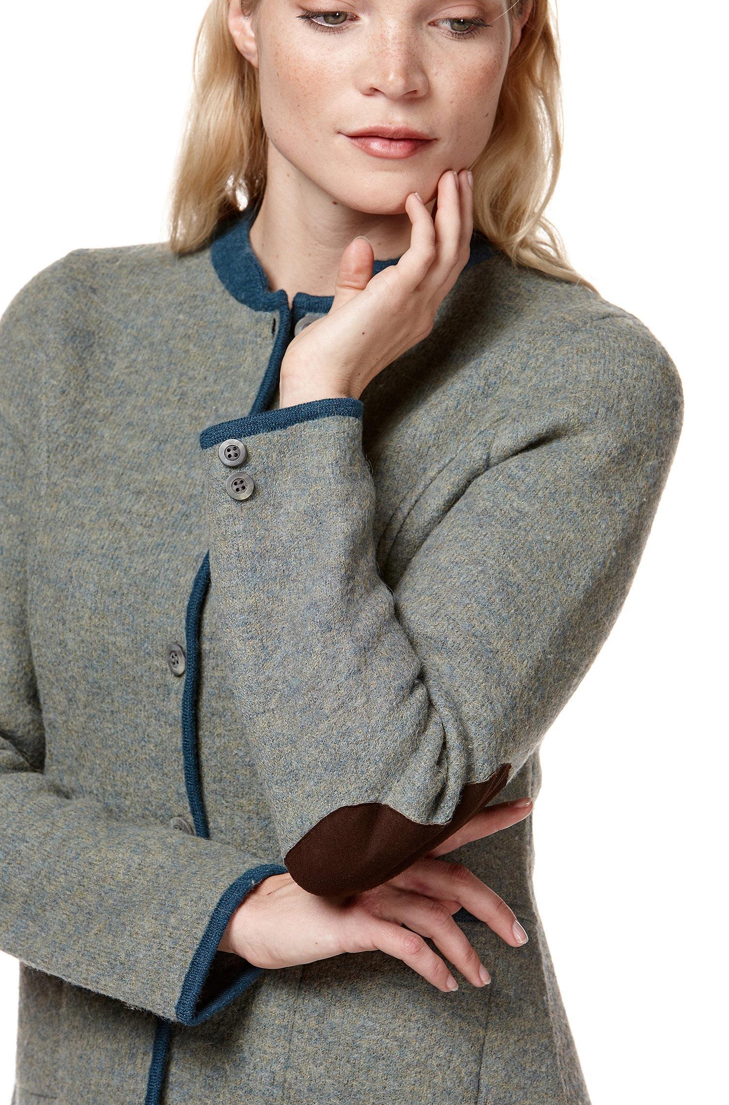 Alpaka Jacke FIONA aus Alpaka und Wolle