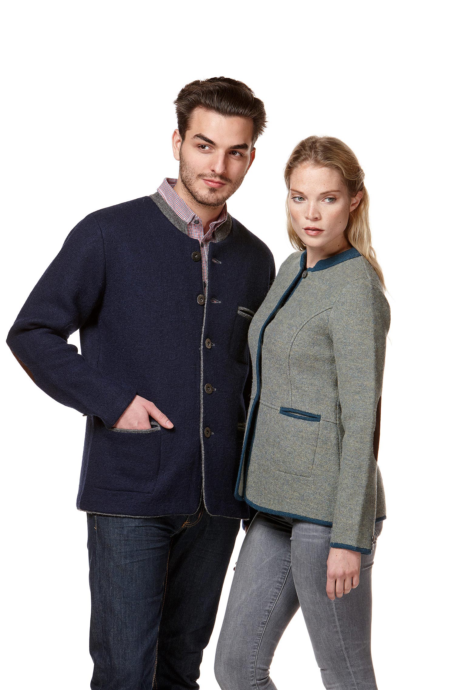 Alpaka Jacke FIONA aus Alpaka und Wolle