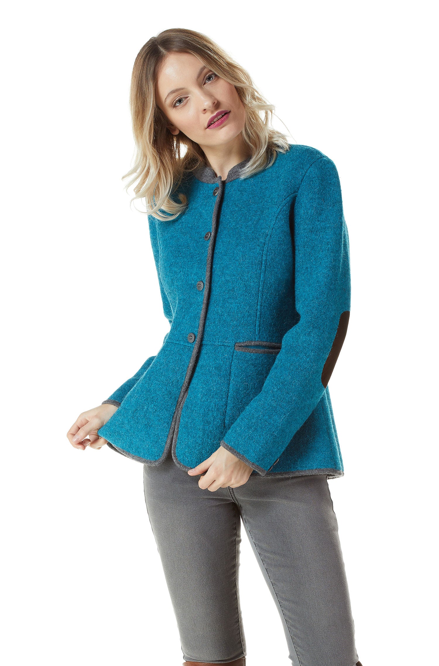 Alpaka Jacke FIONA aus Alpaka und Wolle